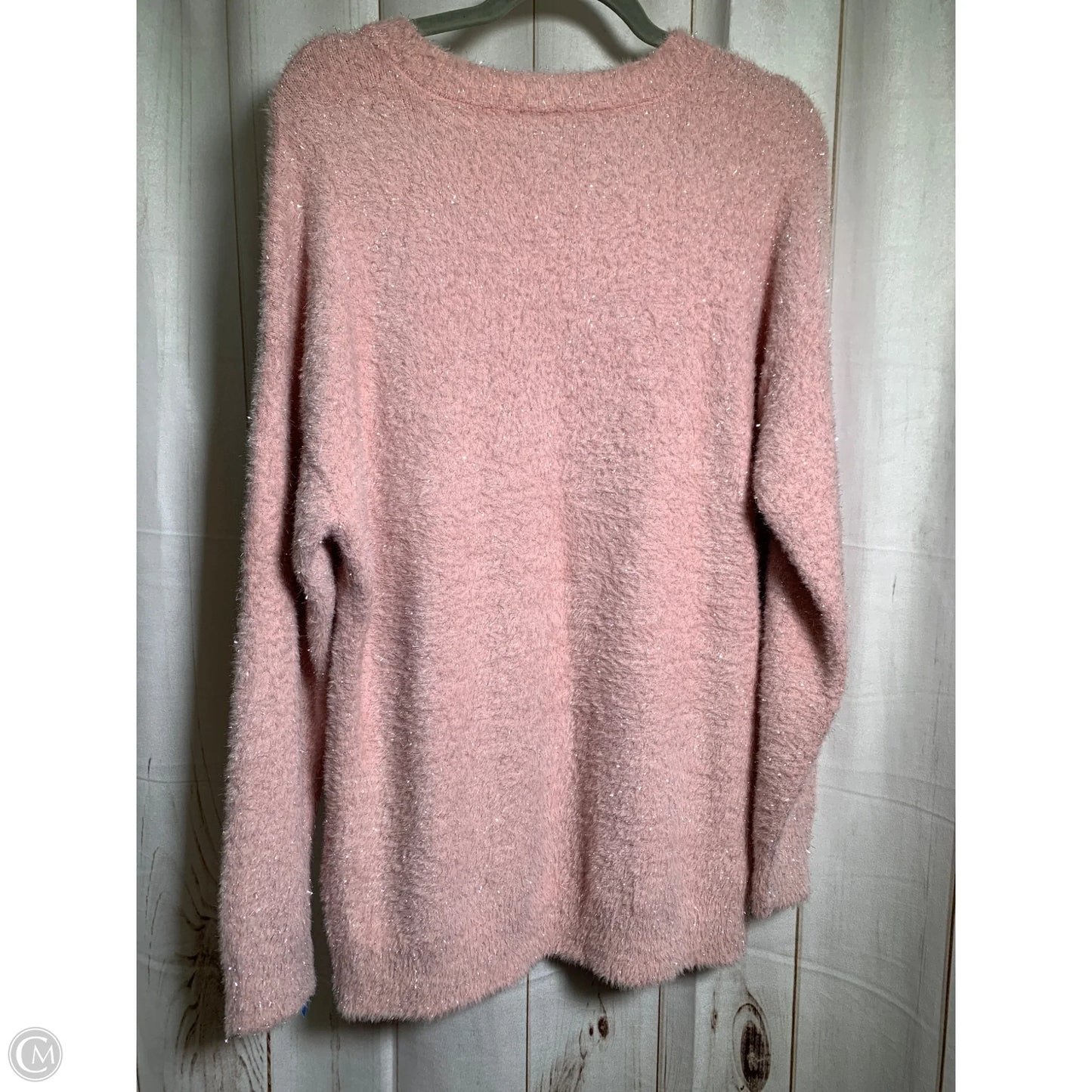 Sweater By Lane Bryant In Pink, Size: L