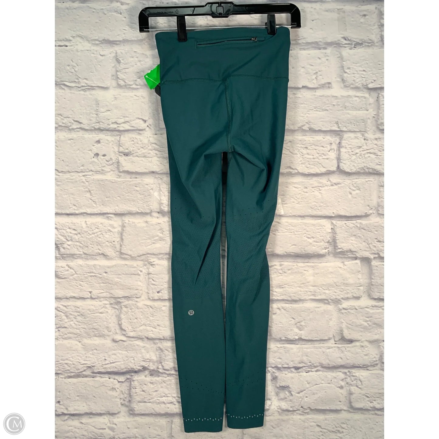 Athletic Leggings By Lululemon In Green, Size: 4