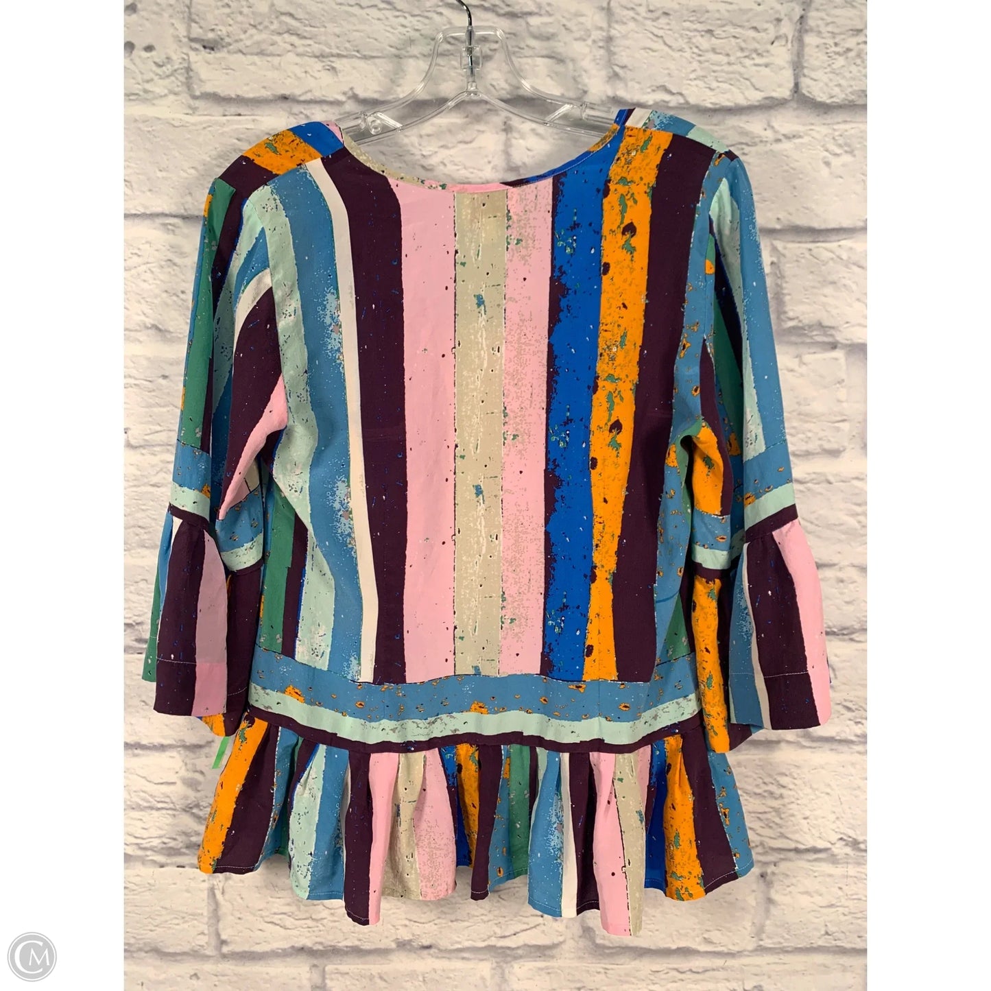 Top 3/4 Sleeve By Tracy Reese In Pink & Purple, Size: S