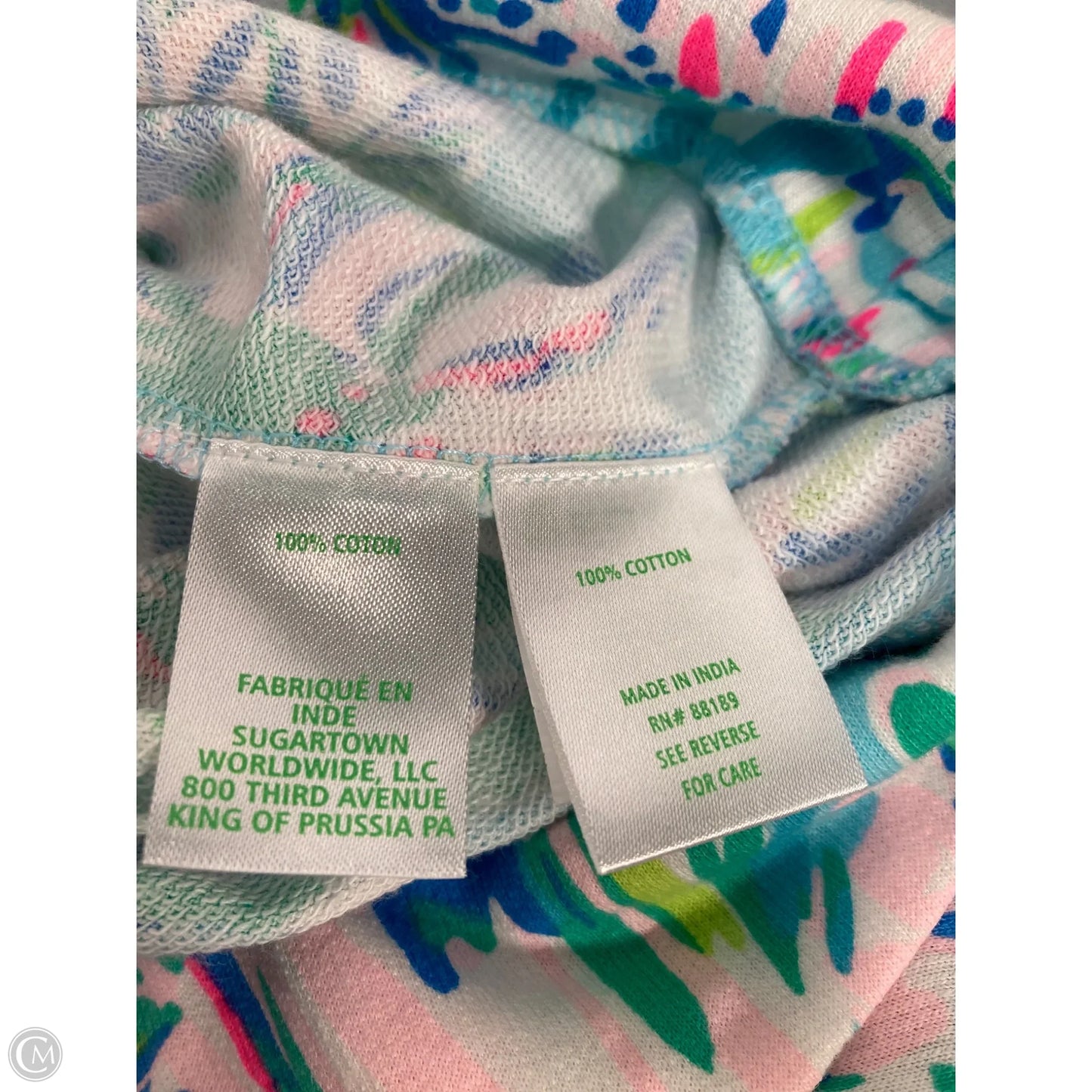 Sweatshirt Designer By Lilly Pulitzer In Blue, Size: L