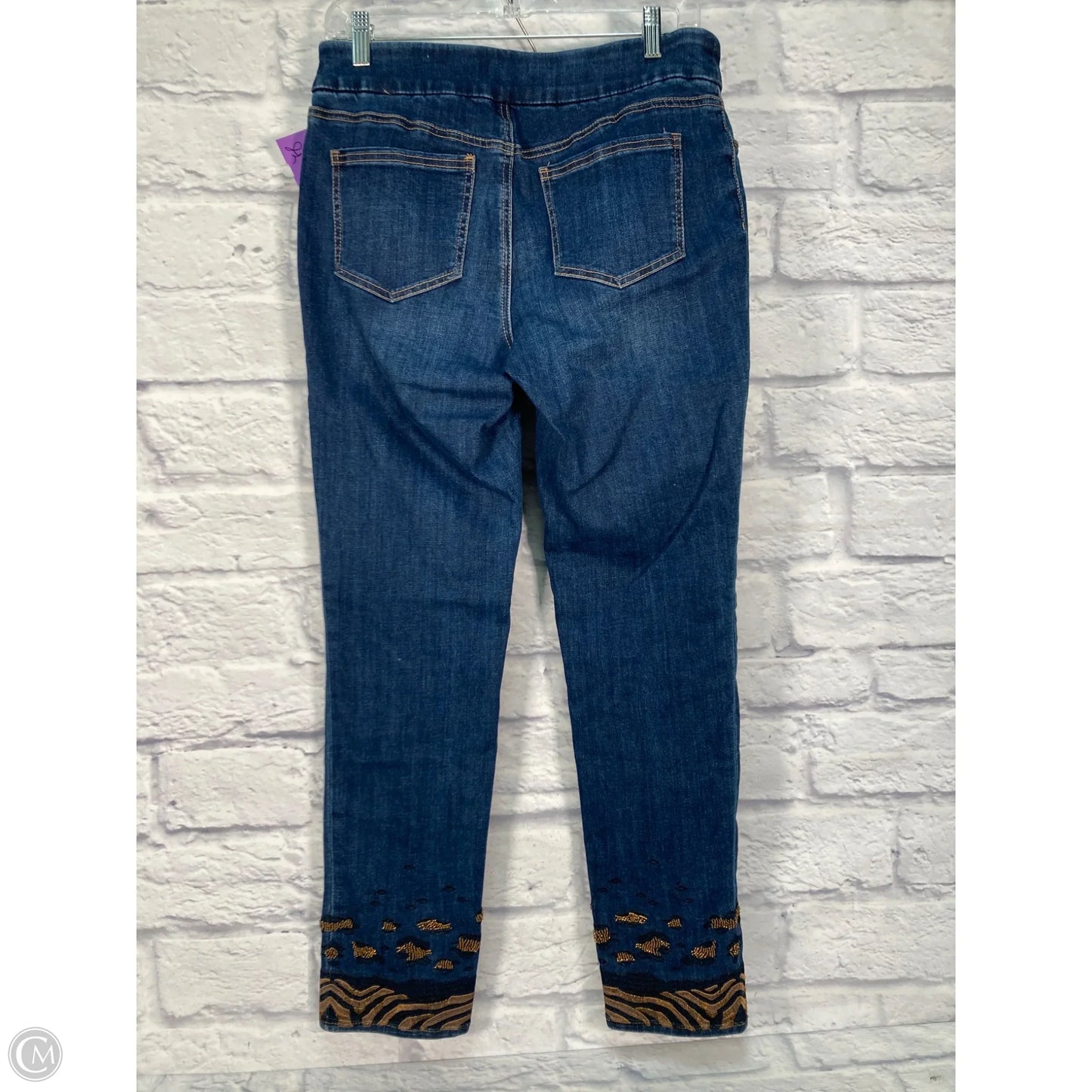 Jeans Jeggings By Chicos In Blue, Size: 6