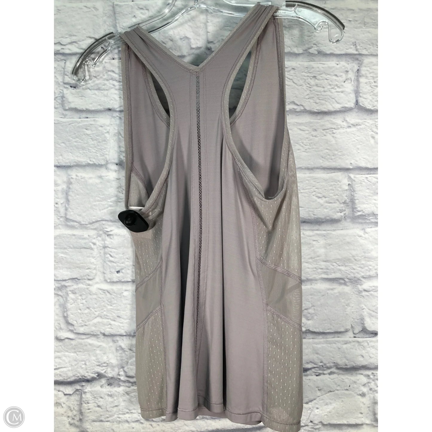 Athletic Tank Top By Lululemon In Grey, Size: S