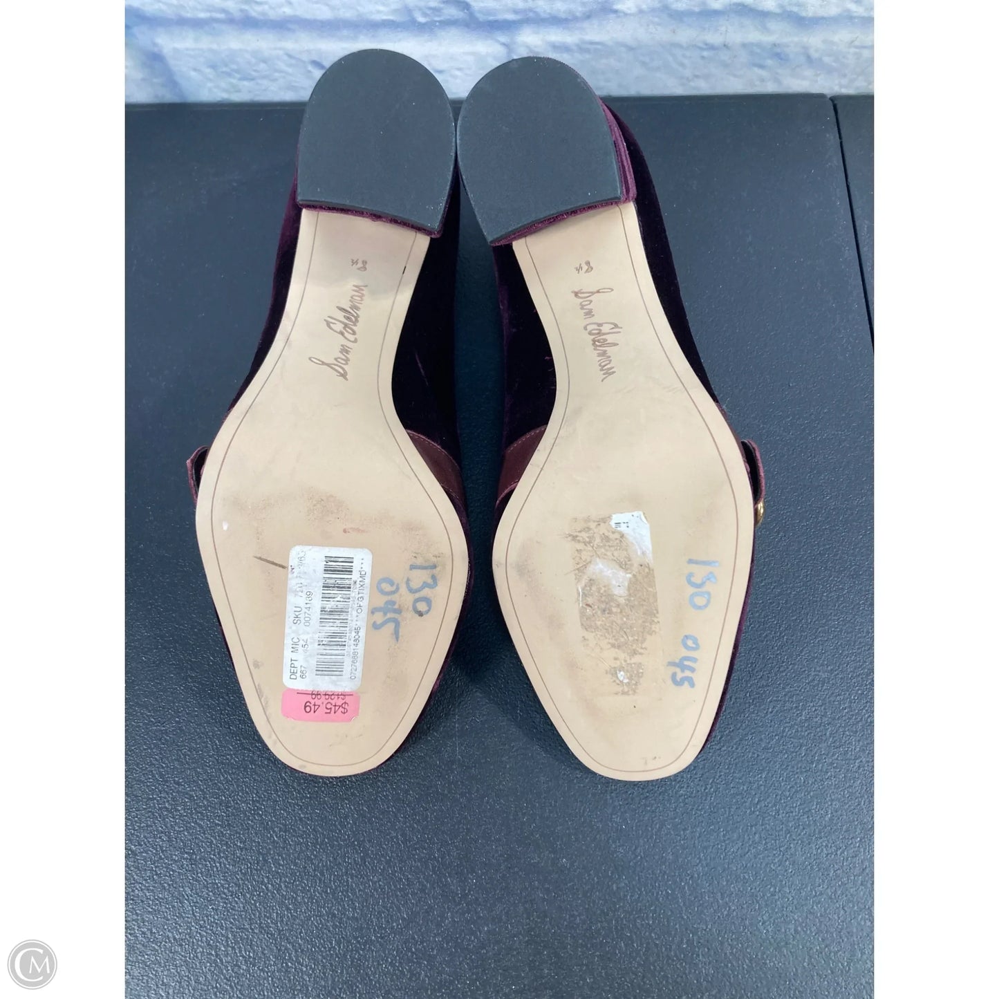 Shoes Heels Block By Sam Edelman In Purple, Size: 8