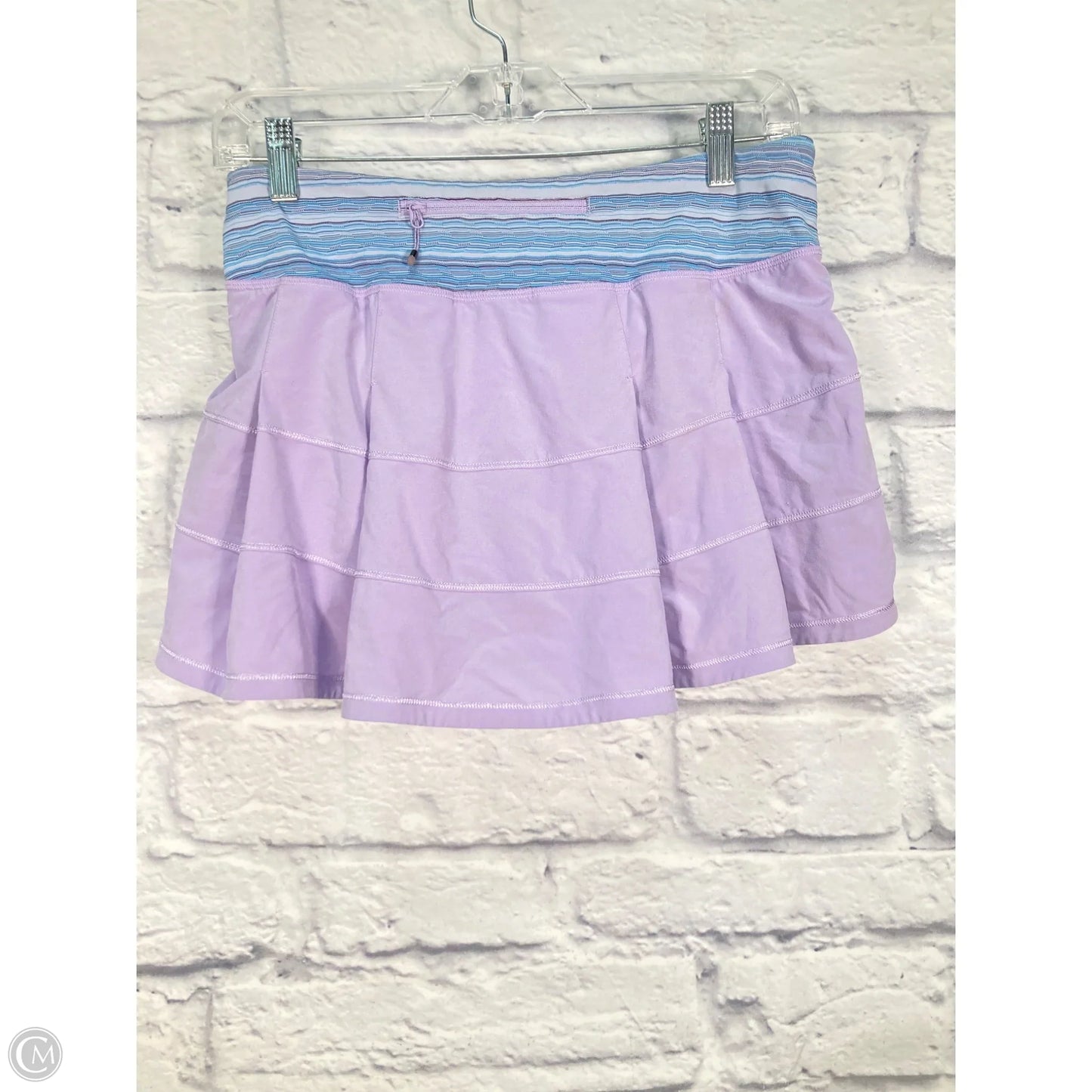Athletic Skort By Lululemon In Purple, Size: 6