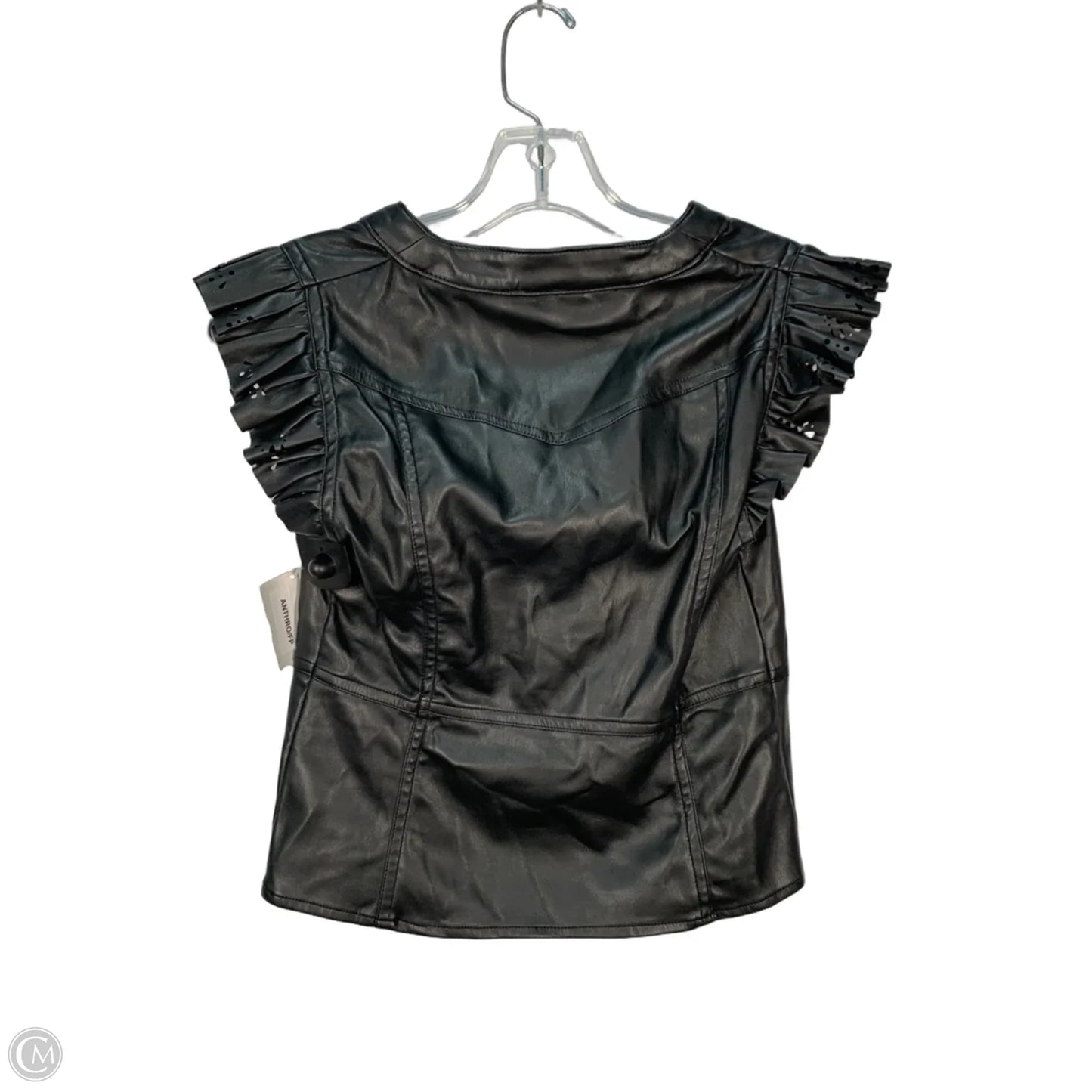 Top Sleeveless By Current Air In Black, Size: S