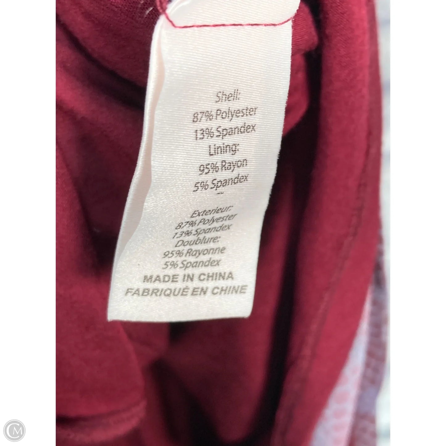 Dress Casual Short By Cinc A Sept In Purple, Size: Xs