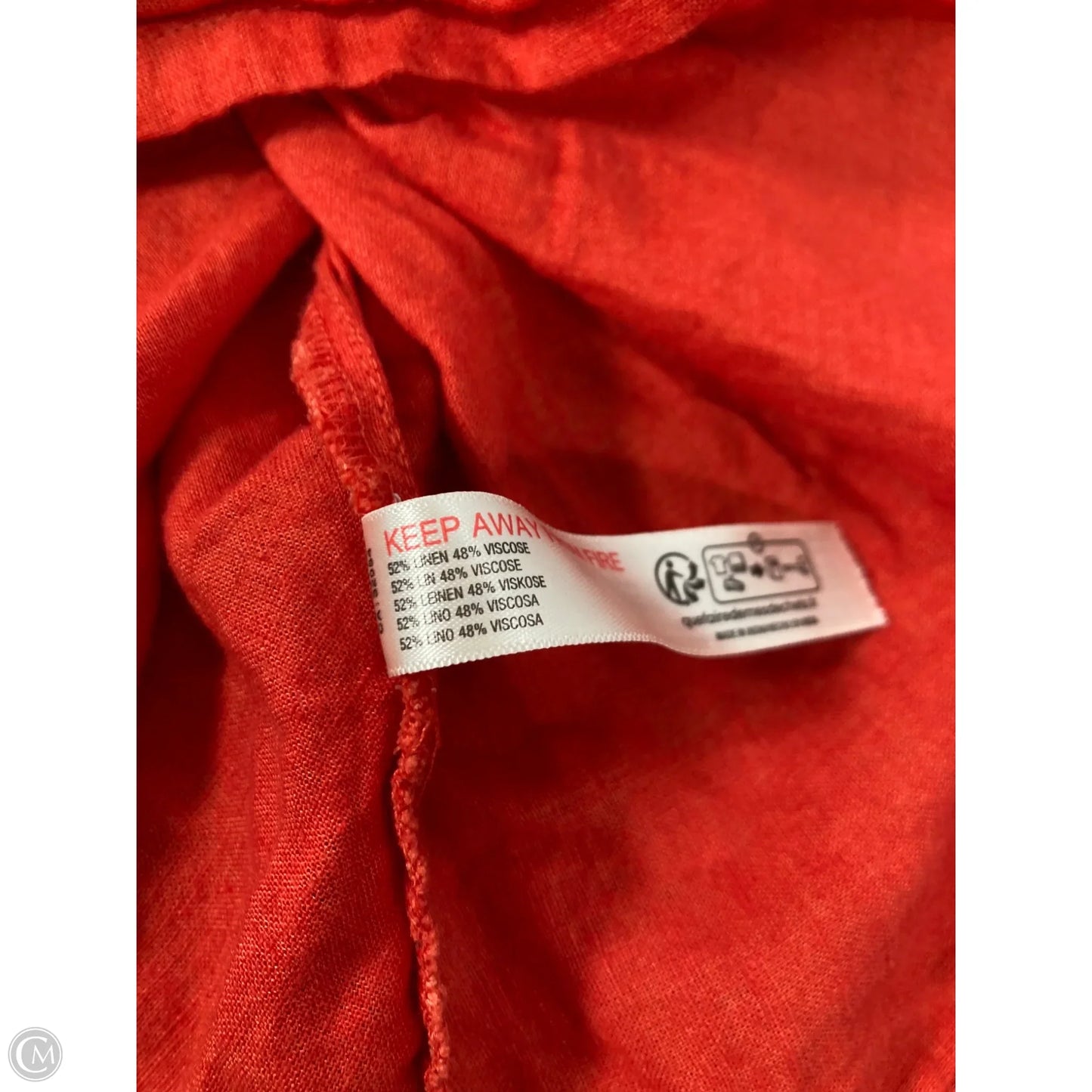 Skirt Set 2pc By Free People In Orange, Size: S