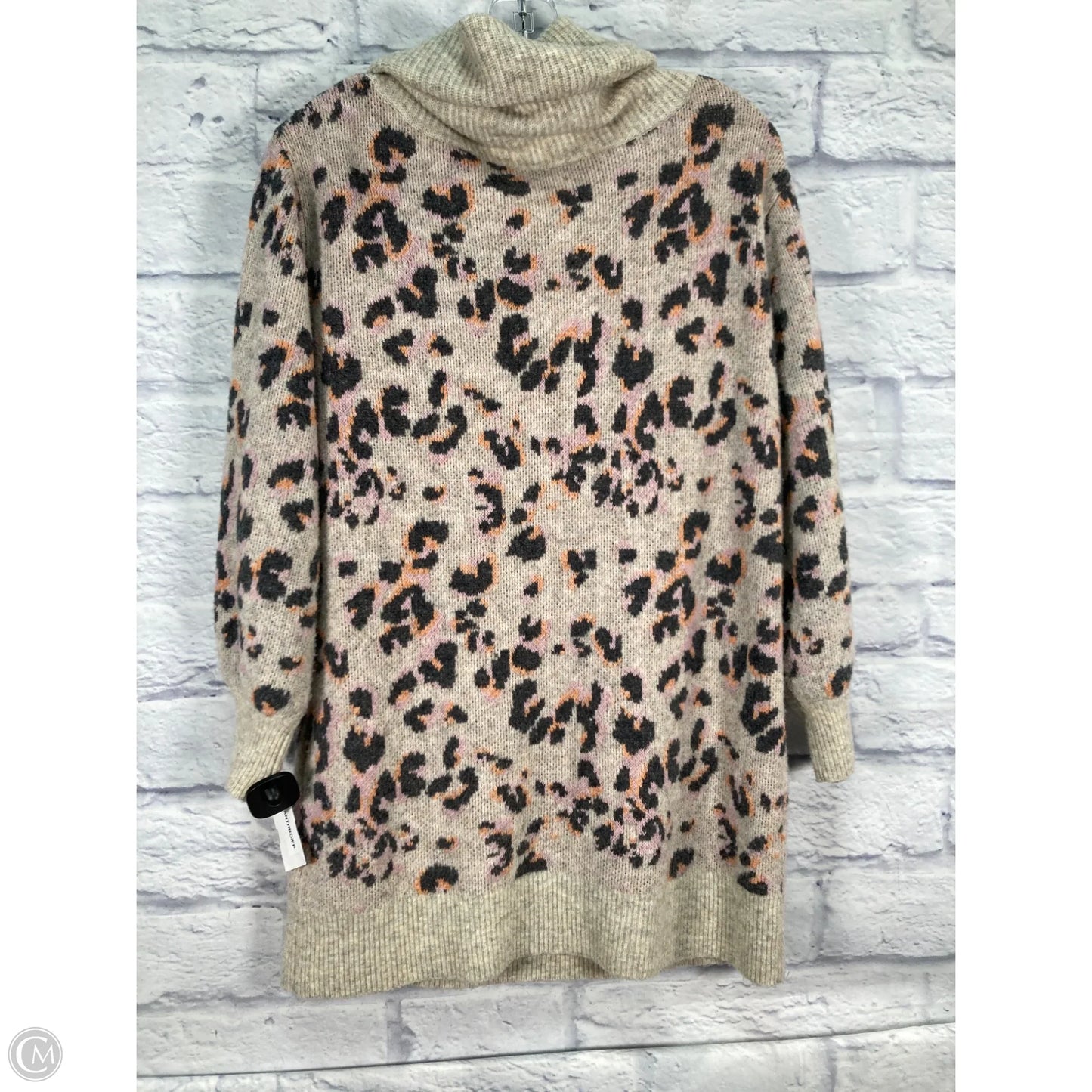 Sweater By Anthropologie In Animal Print, Size: S