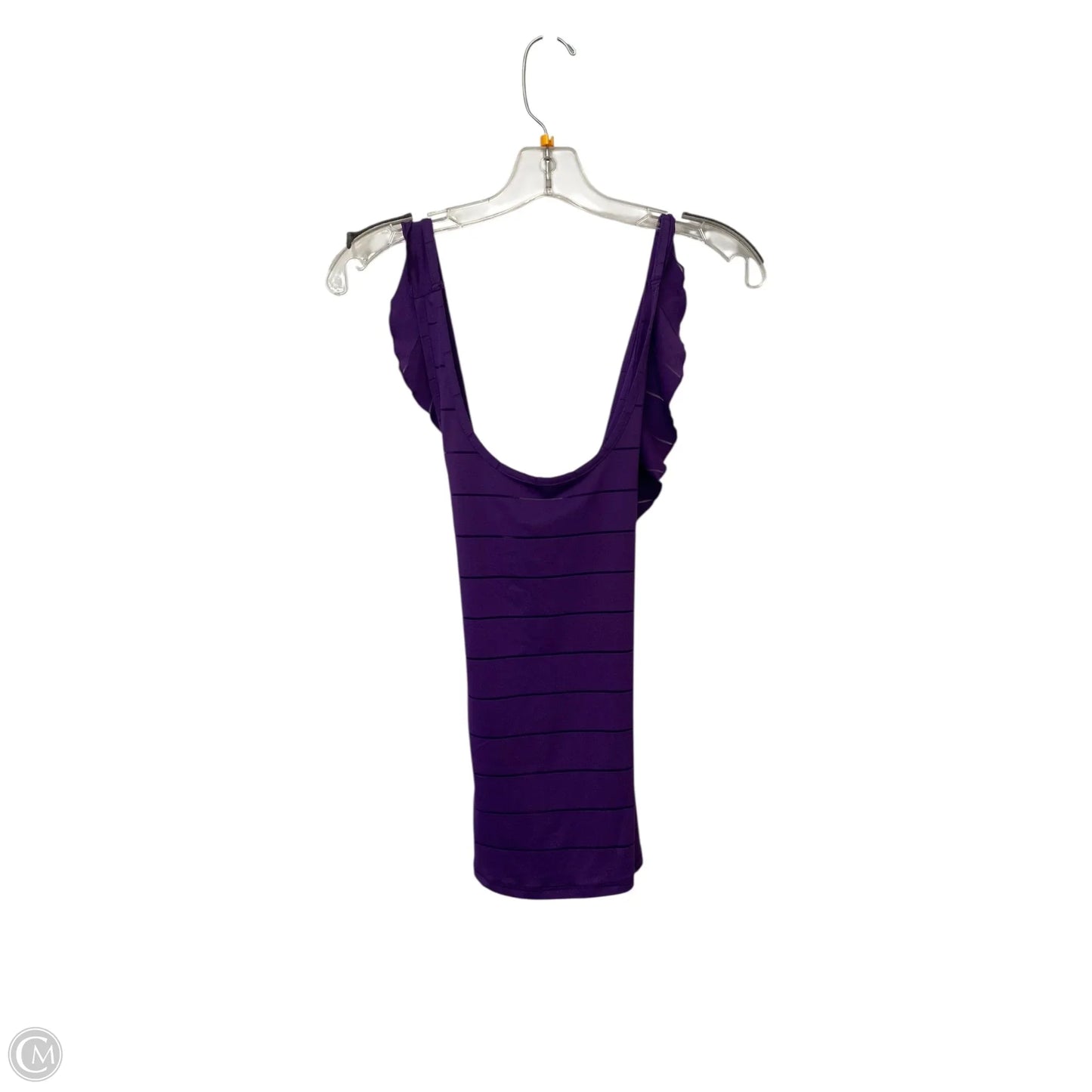 Athletic Tank Top By Champion In Purple, Size: S