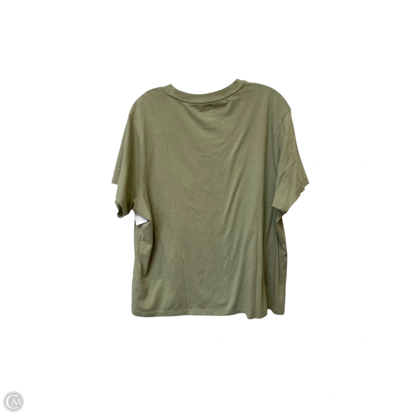Top Short Sleeve By American Eagle In Green, Size: Xl