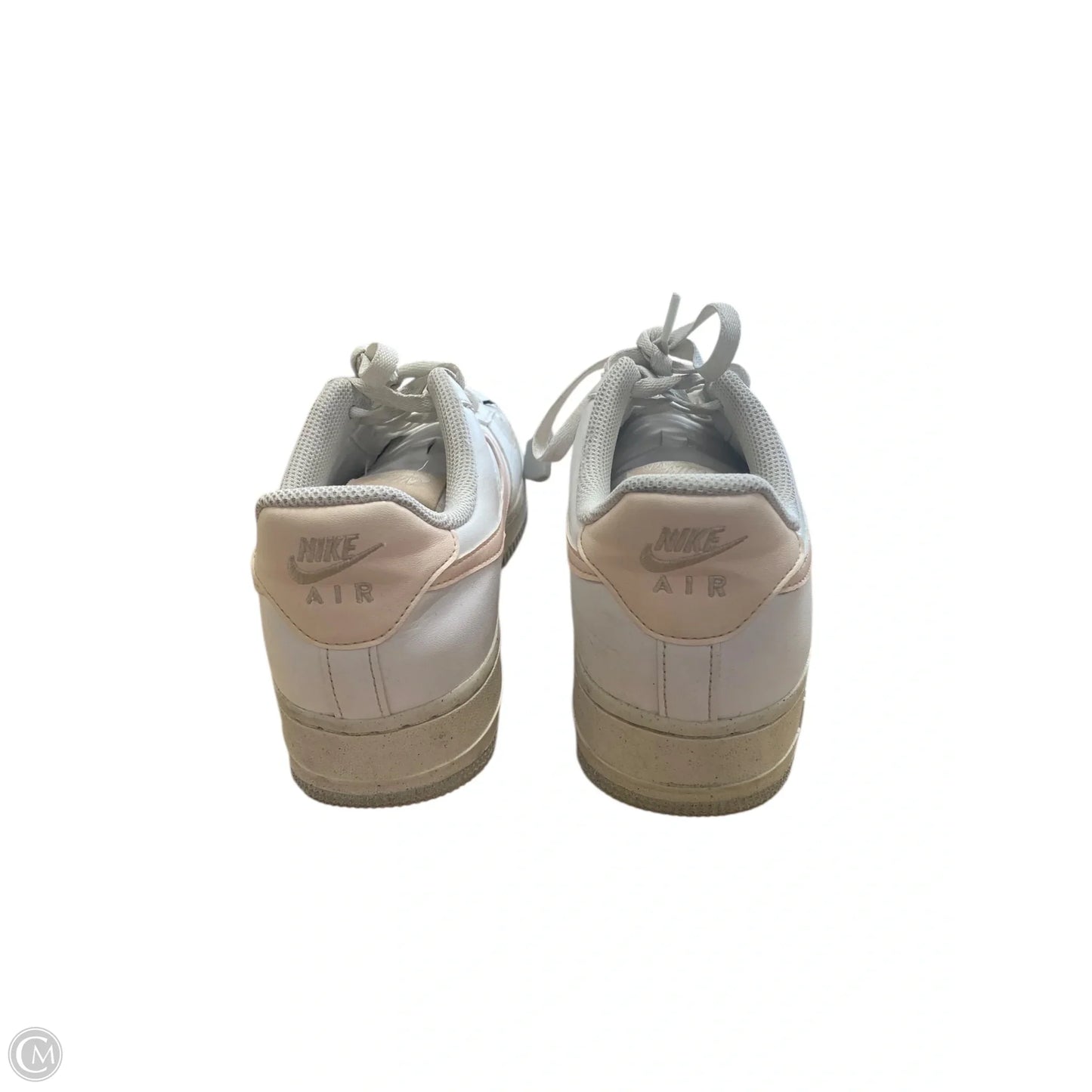 Shoes Athletic By Nike In White, Size: 9