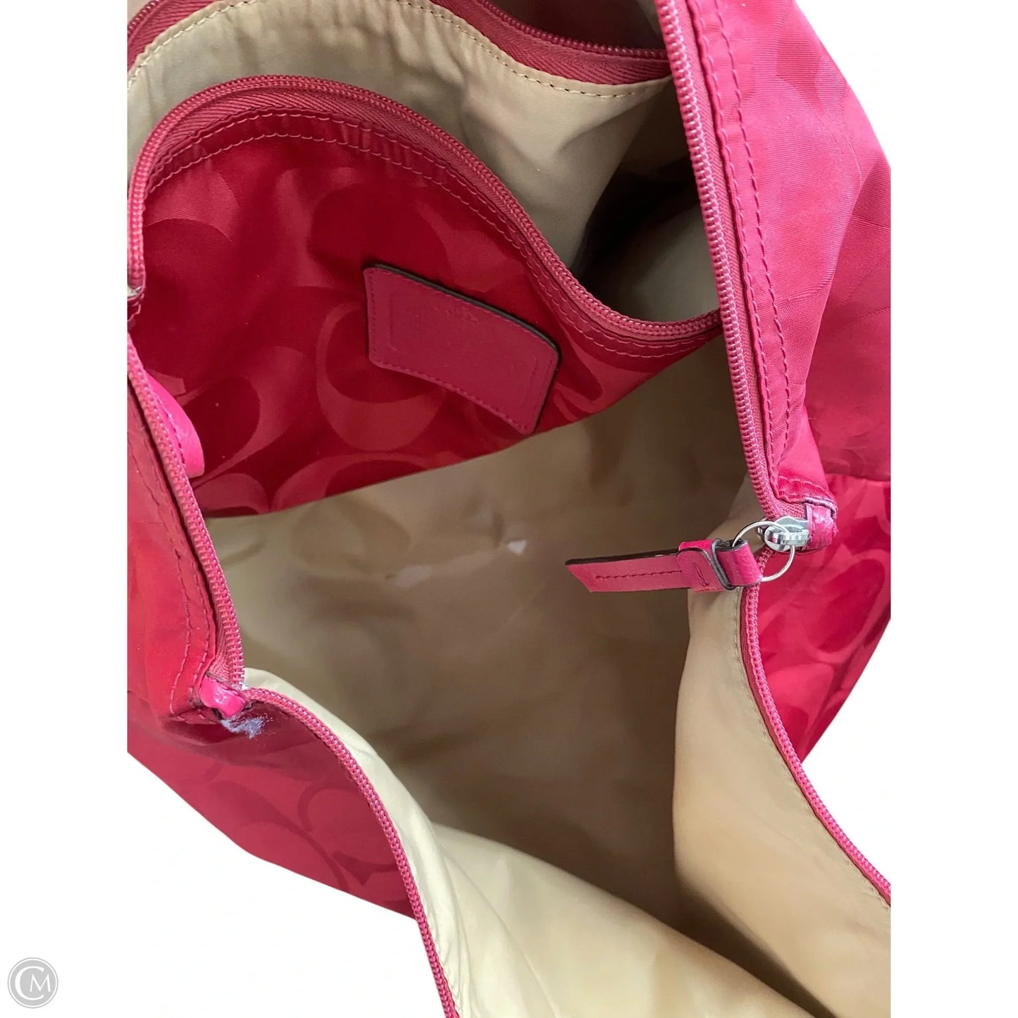 Handbag Designer By Coach, Size: Medium