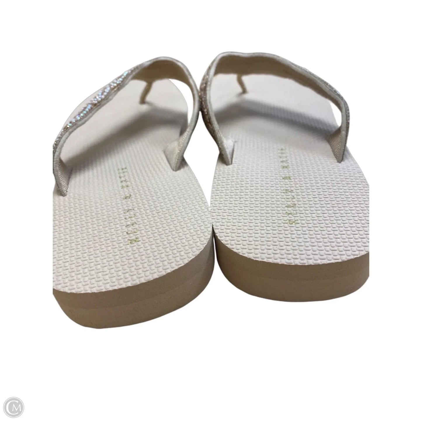 Sandals Flip Flops By Kelly And Katie In Rose Gold, Size: 7