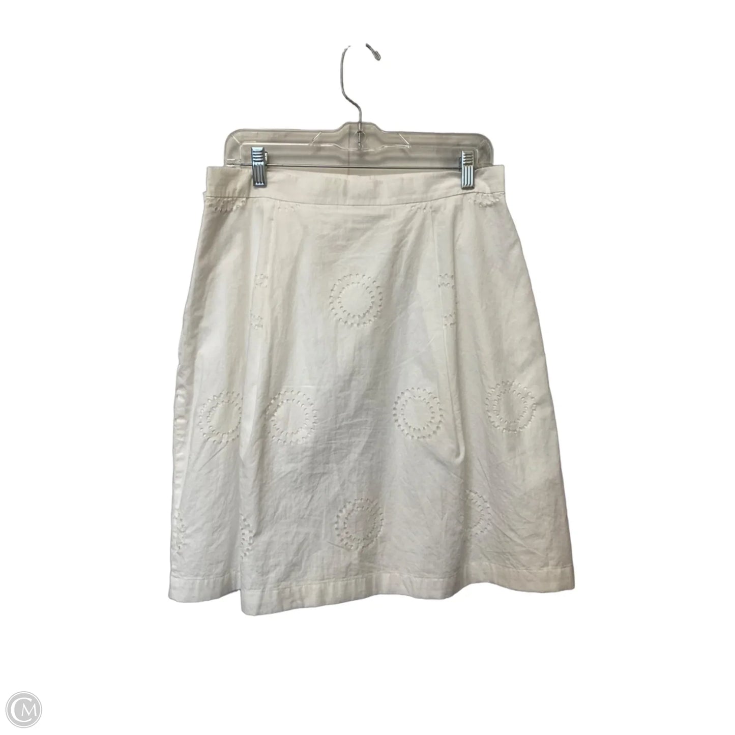 Skirt Mini & Short By Ann Taylor In White, Size: 10p