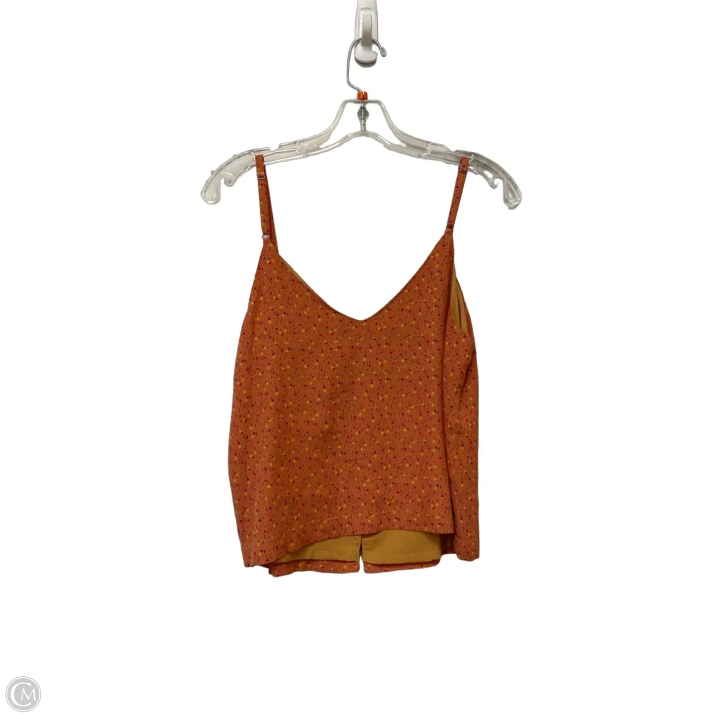 Top Sleeveless By Madewell In Orange, Size: Xs