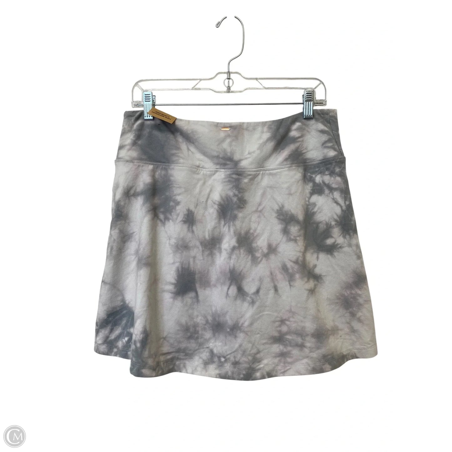 Athletic Skirt By Pink In Grey, Size: Xl