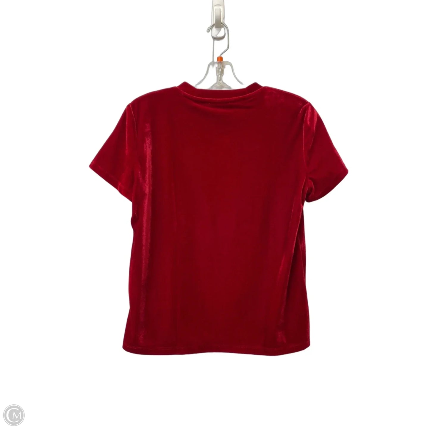 Top Short Sleeve By Madewell In Red, Size: S