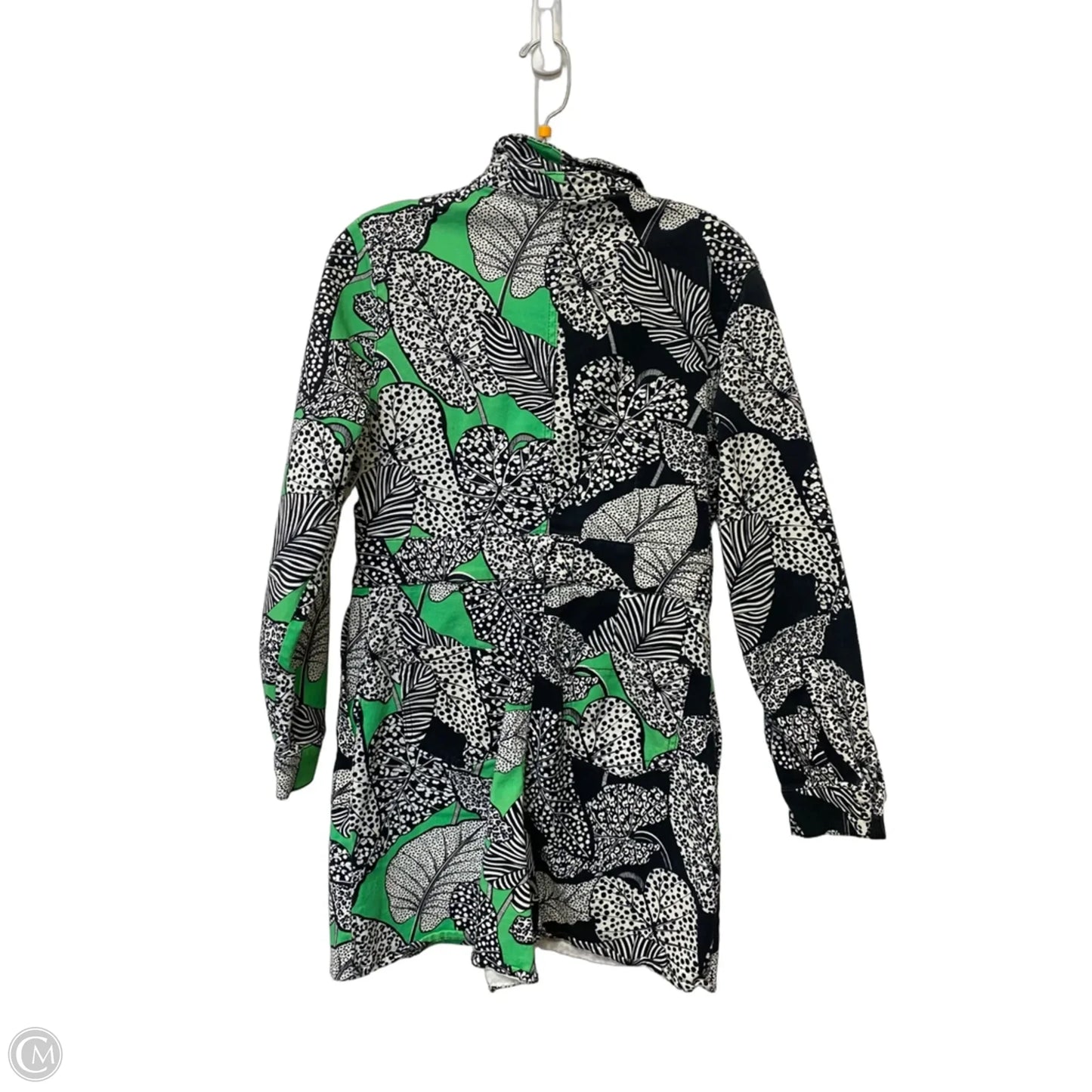 Romper By Farm Rio In Black & Green, Size: S