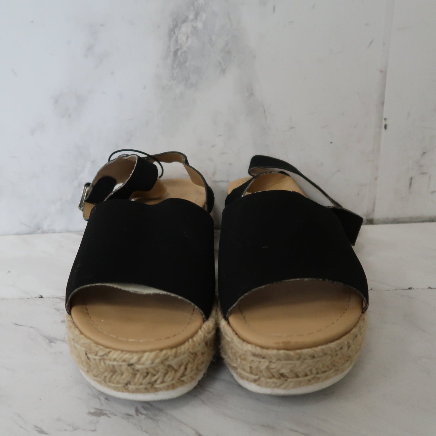 Sandals Heels Wedge By Soda Size: 9