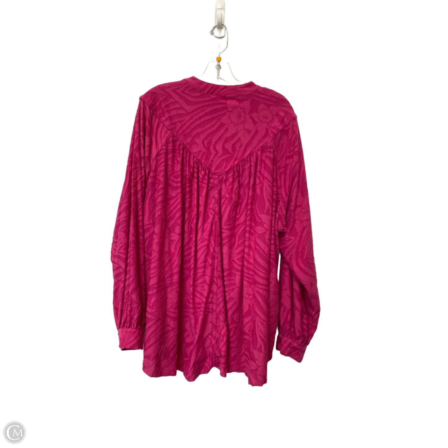 Top Long Sleeve By Free People In Striped Pattern, Size: L