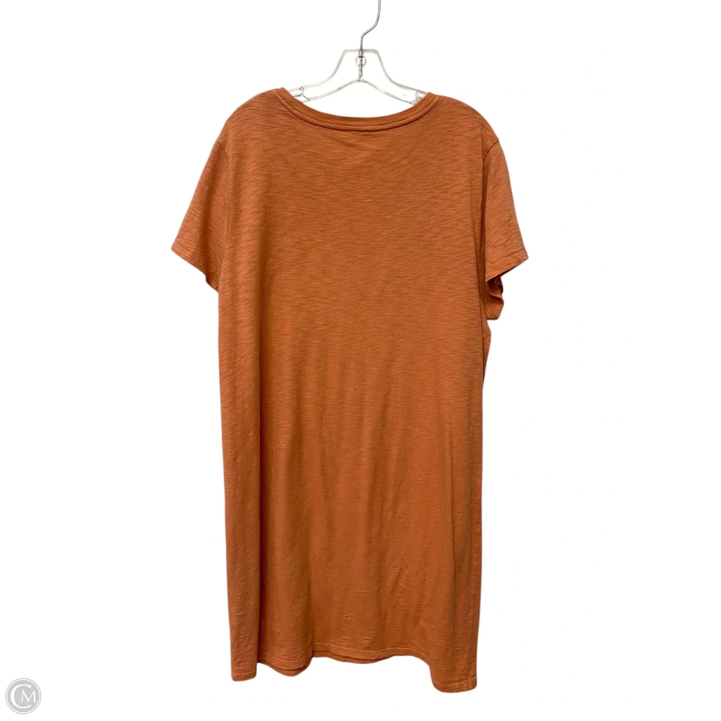 Dress Casual Midi By Universal Thread In Orange, Size: Xxl