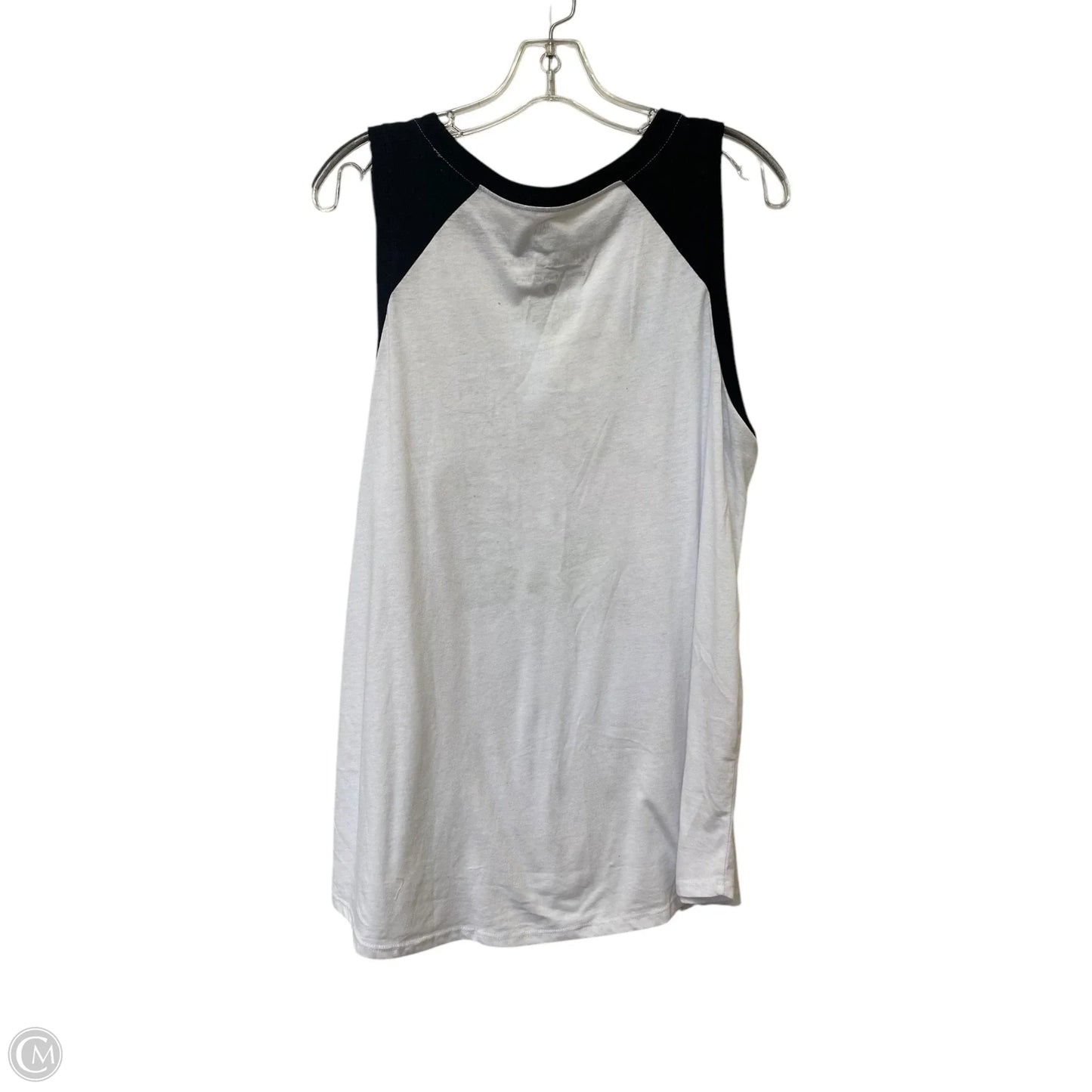 Top Sleeveless By Clothes Mentor In White, Size: 2x