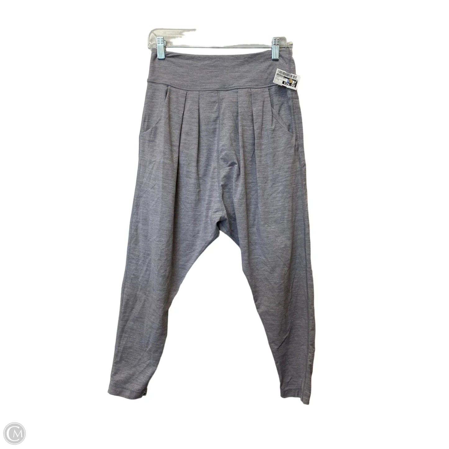 Athletic Pants By Lululemon In Grey, Size: 4