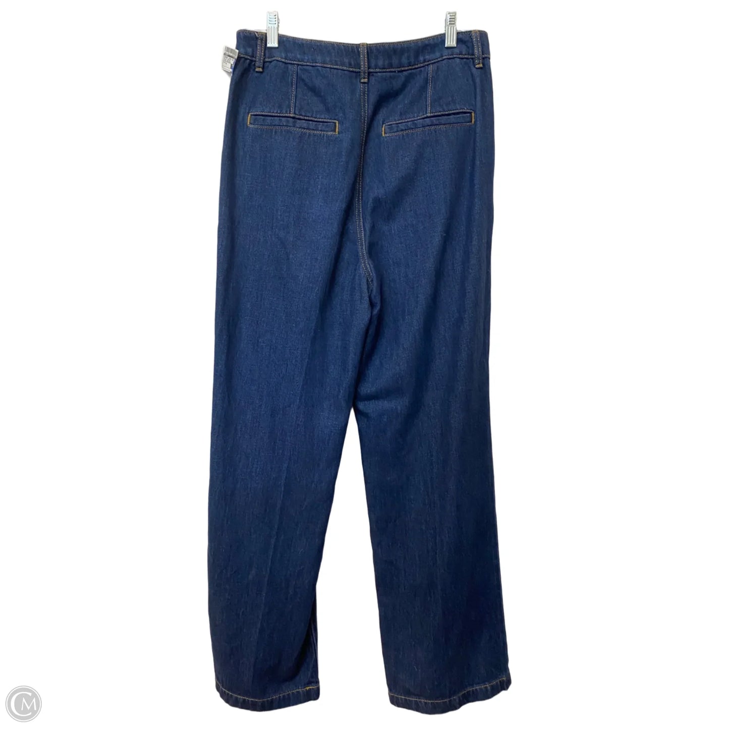 Jeans Wide Leg By Loft In Blue Denim, Size: 4