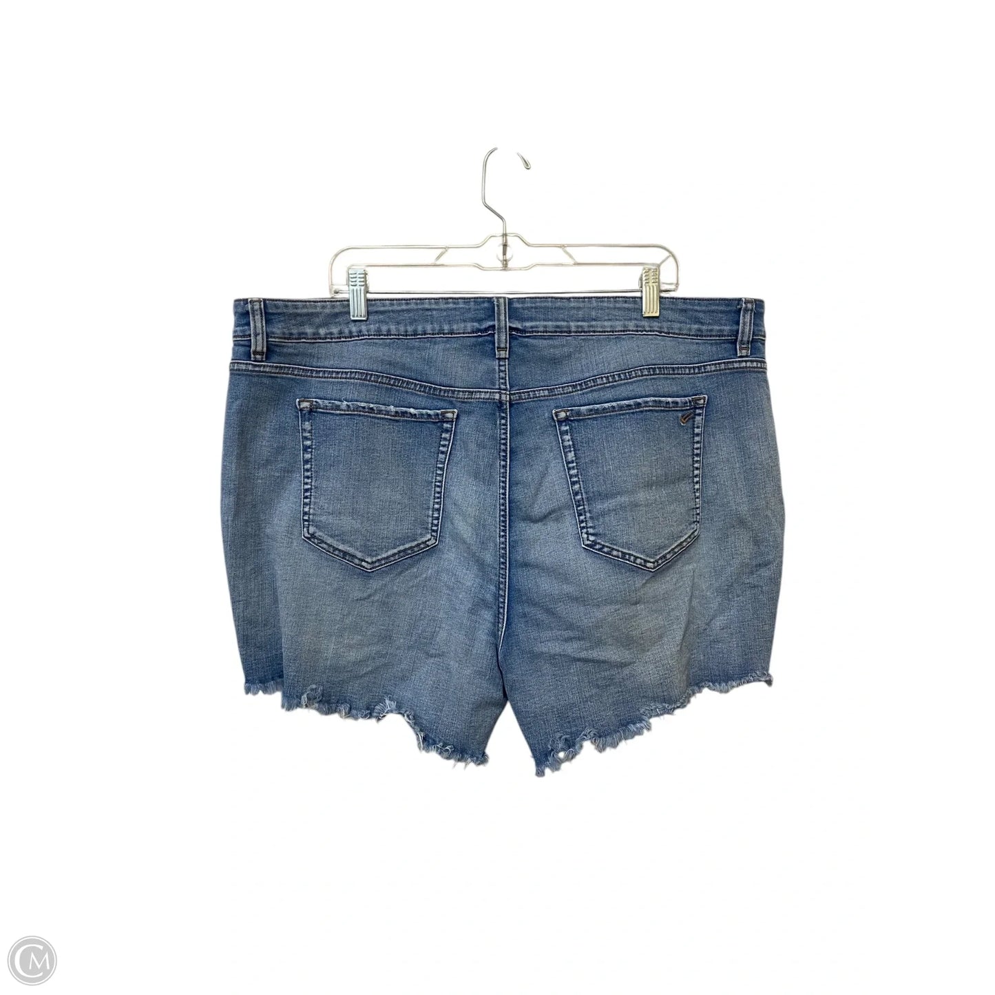 Shorts By William Rast In Blue Denim, Size: 22
