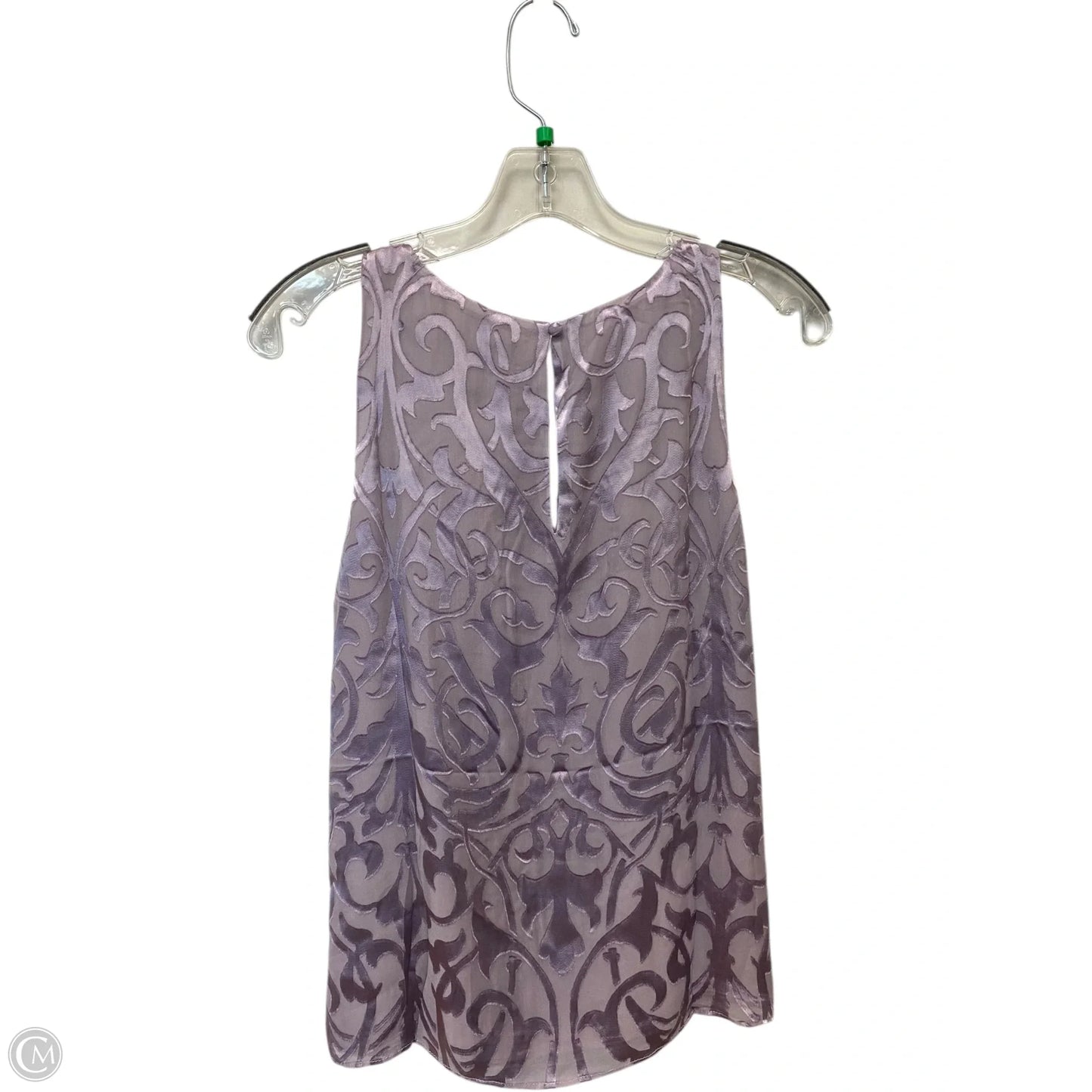 Top Sleeveless By White House Black Market In Purple, Size: Xs