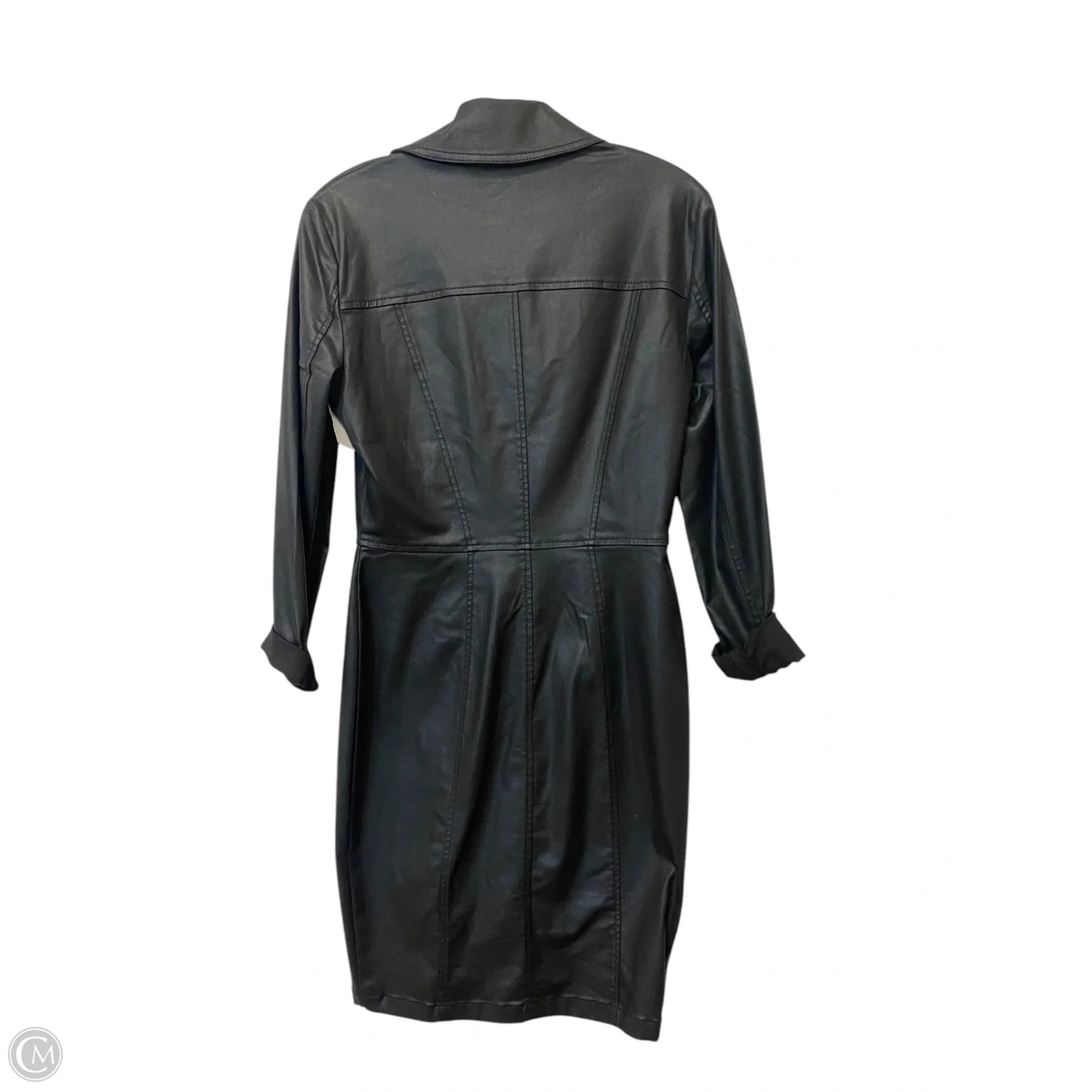 Dress Casual Midi By White House Black Market In Black, Size: 4