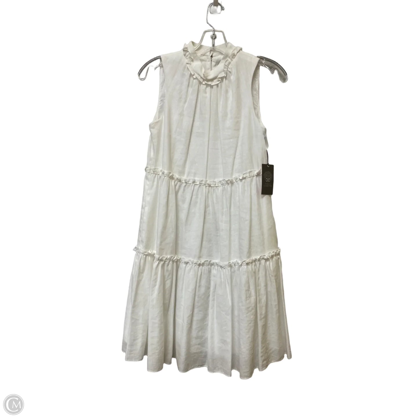 Dress Casual Midi By Vince Camuto In White, Size: 0