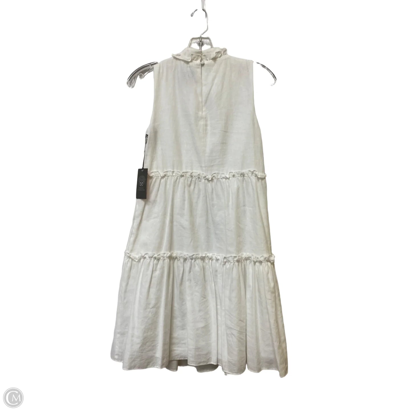 Dress Casual Midi By Vince Camuto In White, Size: 0