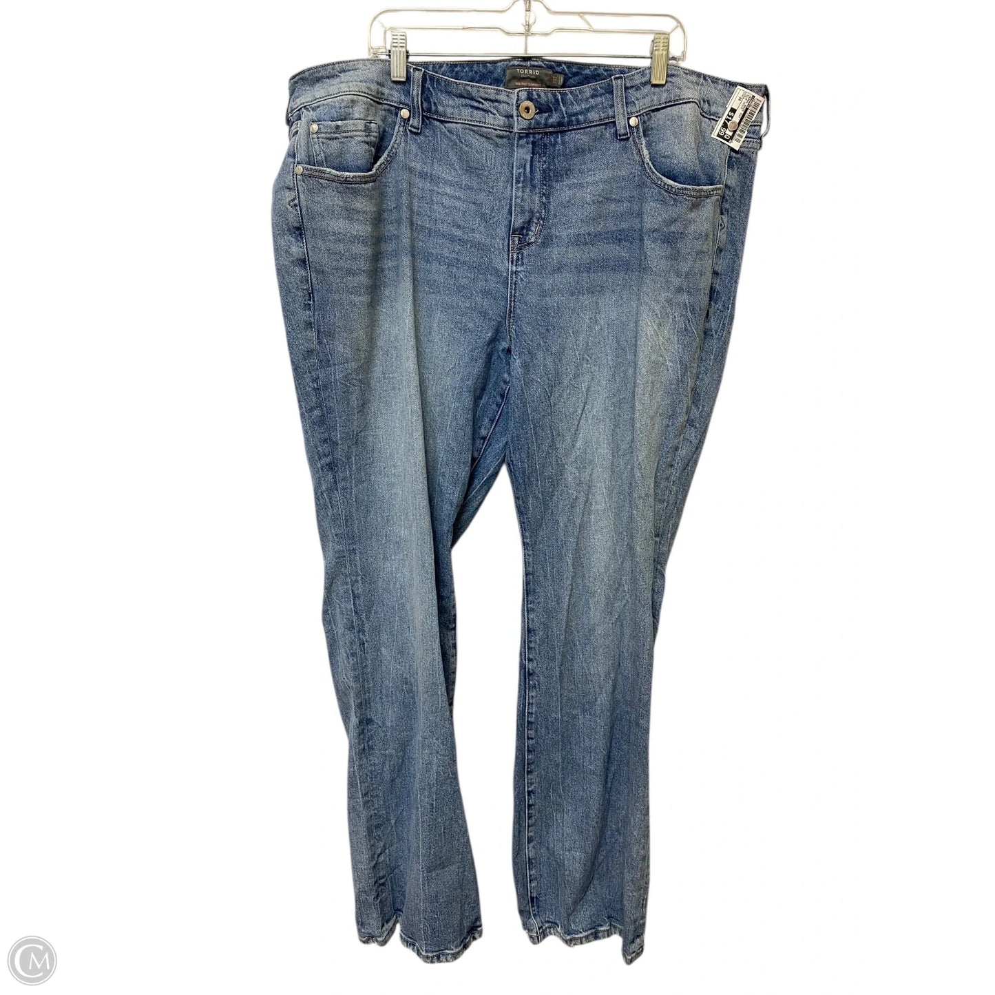 Jeans Boot Cut By Torrid In Blue Denim, Size: 22