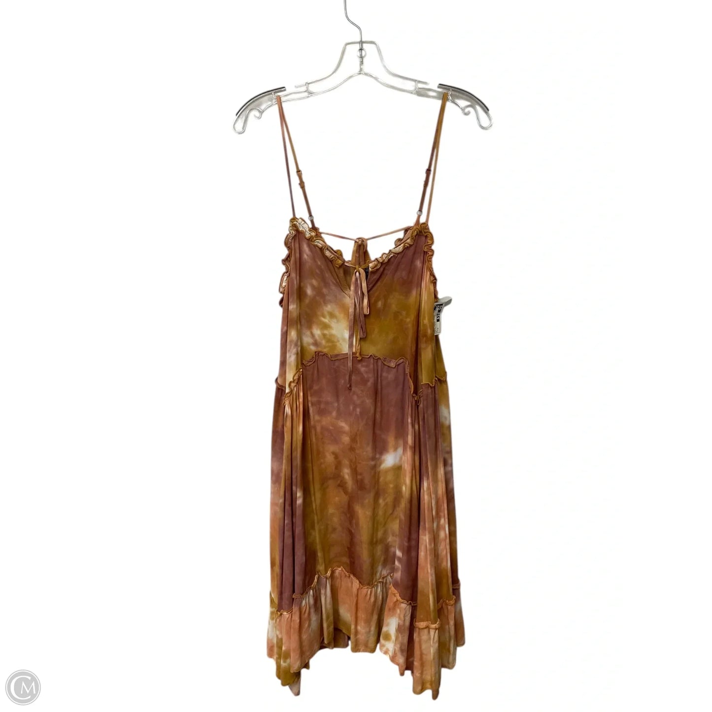 Dress Casual Midi By Wild Fable In Tie Dye Print, Size: M