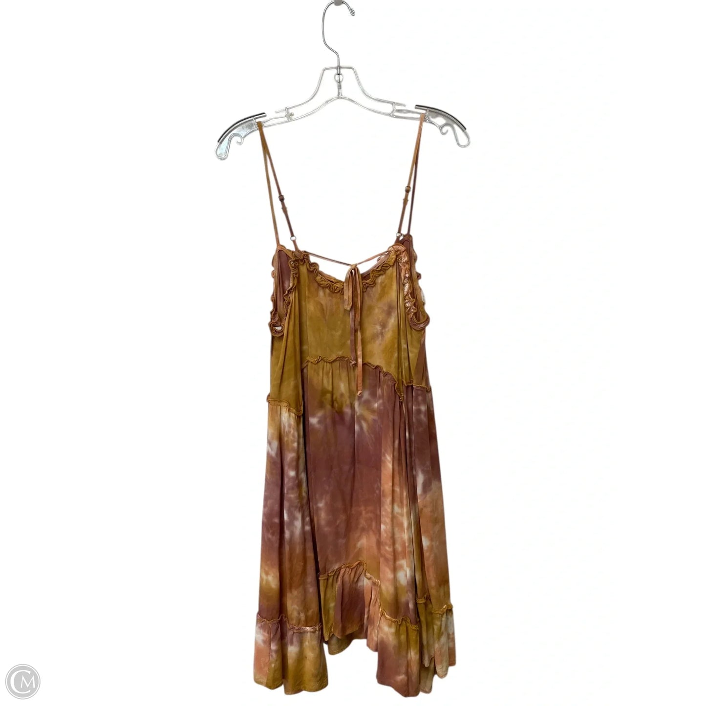 Dress Casual Midi By Wild Fable In Tie Dye Print, Size: M