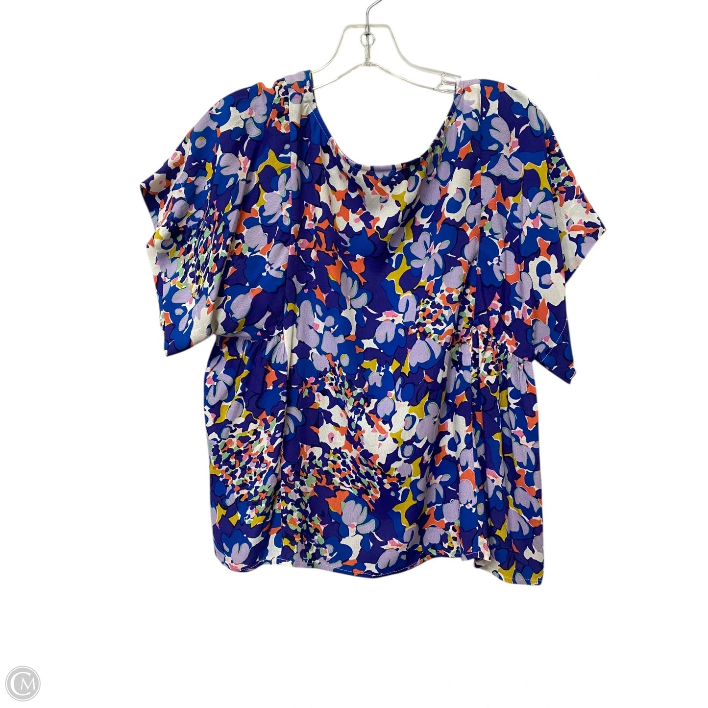 Top Short Sleeve By Maeve In Floral Print, Size: S