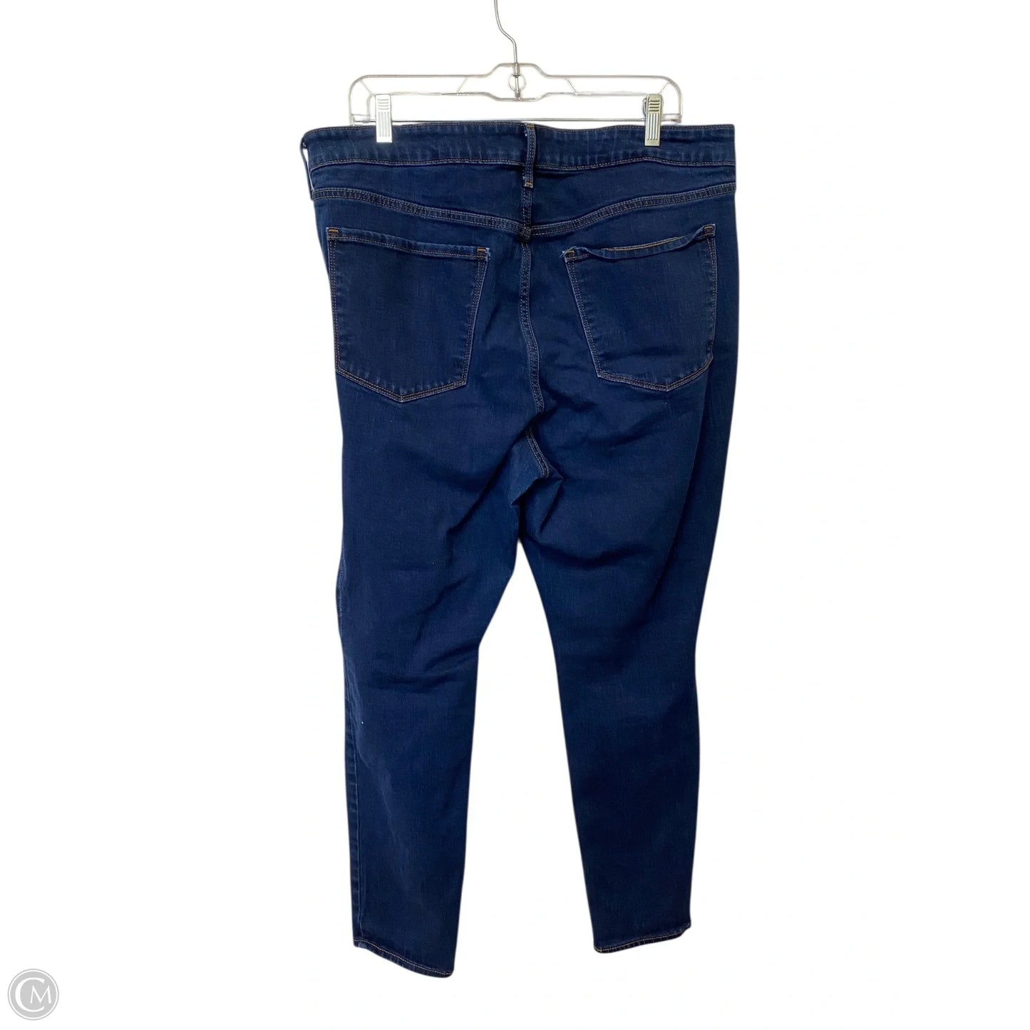 Jeans Skinny By Old Navy In Blue Denim, Size: 18