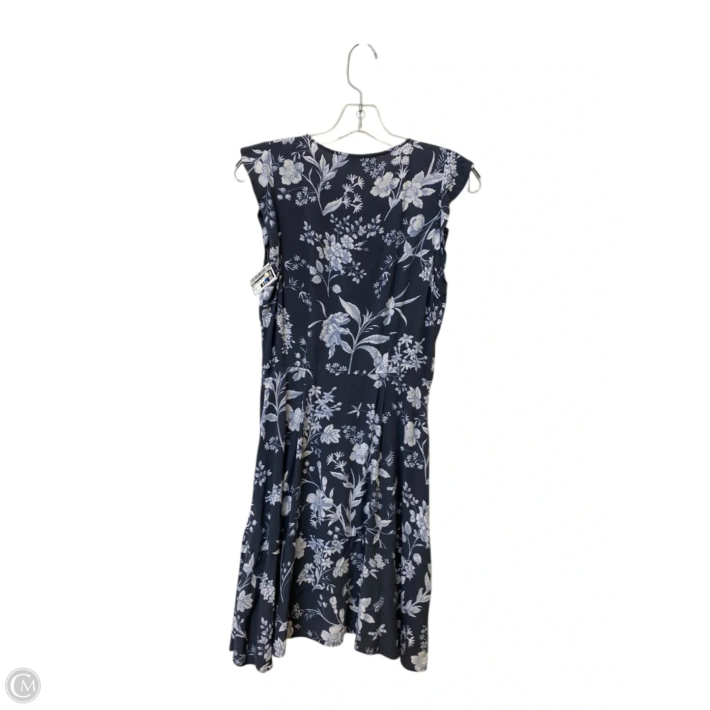 Dress Casual Midi By Loft In Grey, Size: 0