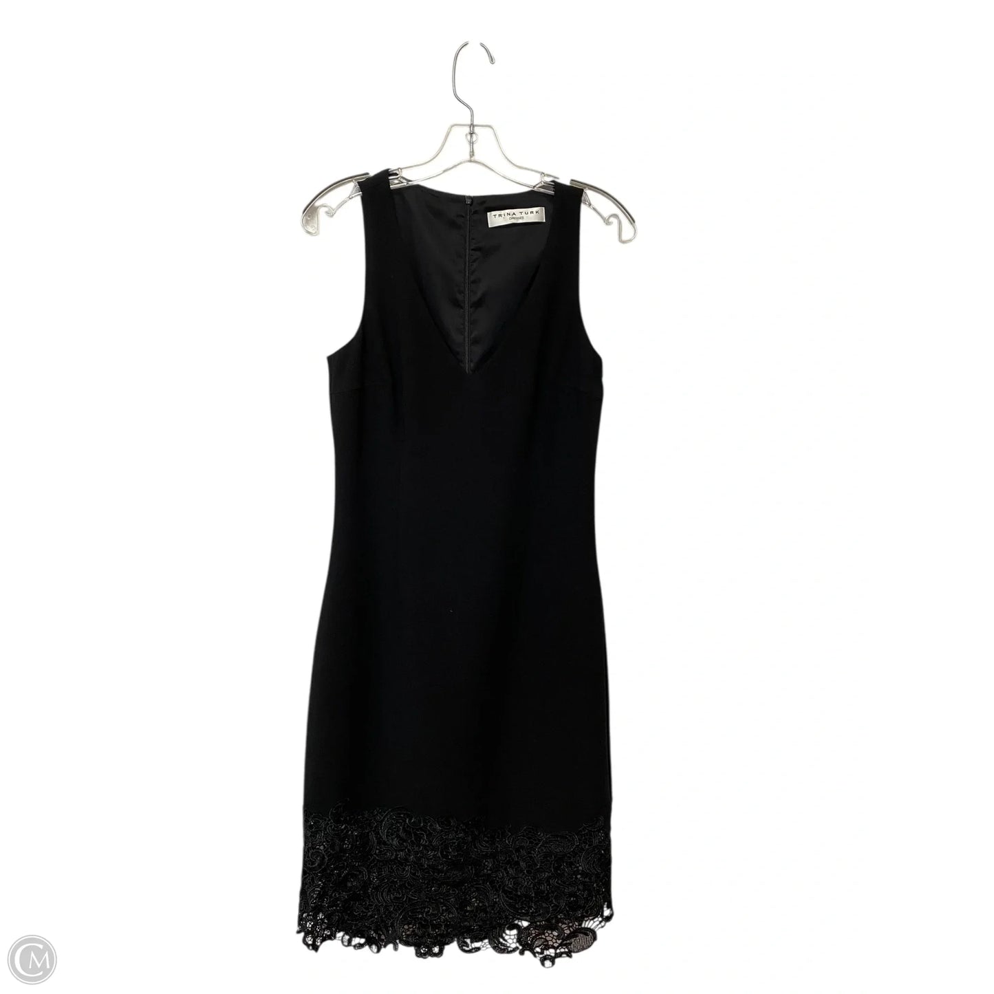 Dress Casual Midi By Trina Turk In Black, Size: M
