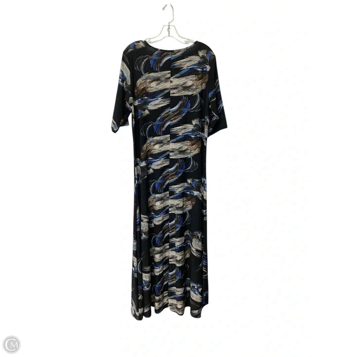 Dress Casual Maxi By Cmf In Multi-colored, Size: L