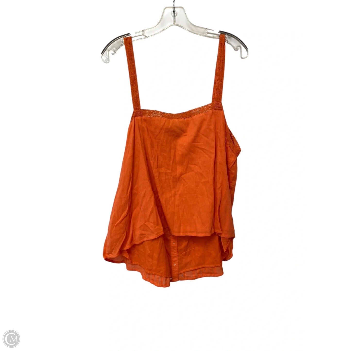 Tank Top By Jessica Simpson In Orange, Size: 2x