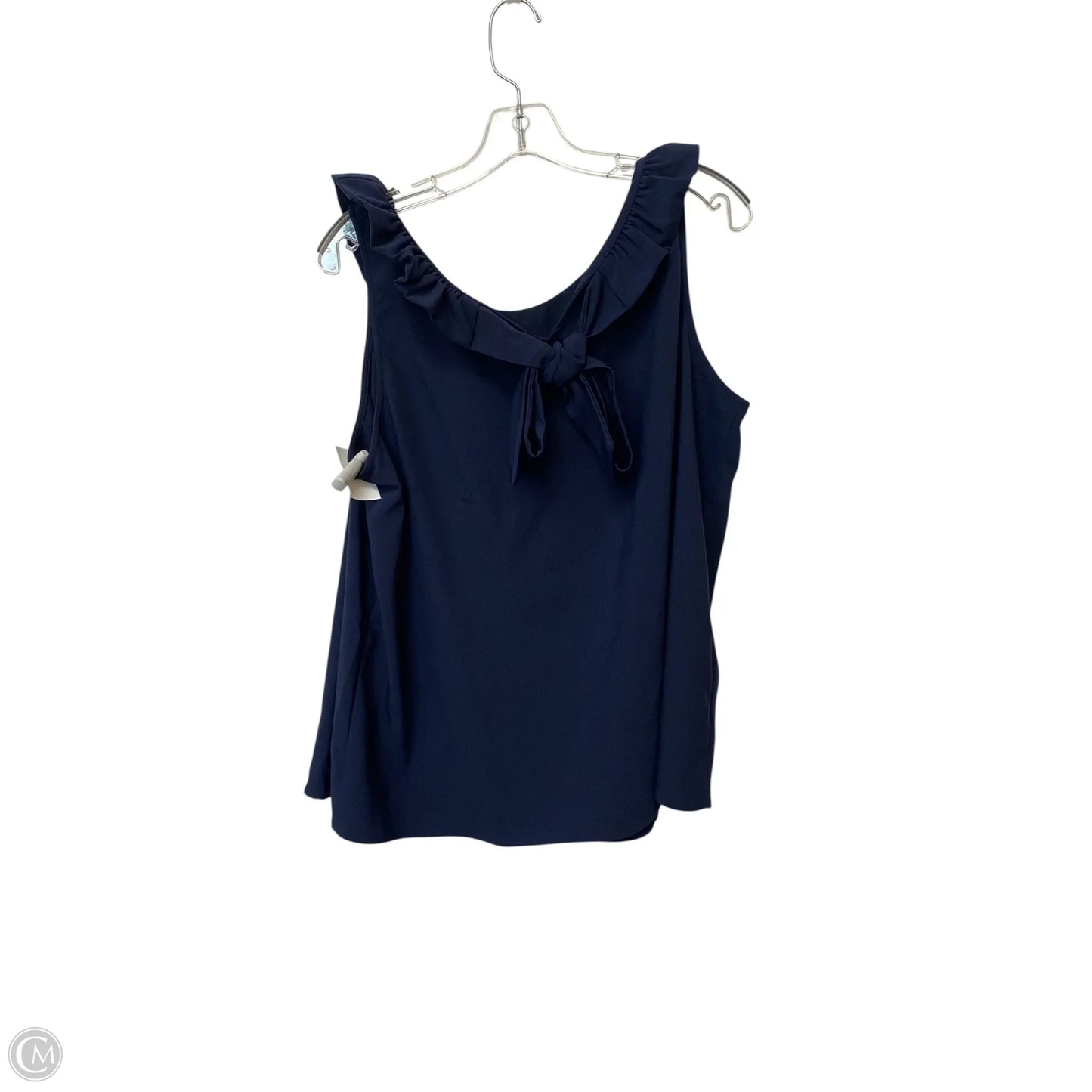 Top Sleeveless By Crown And Ivy In Navy, Size: Xl