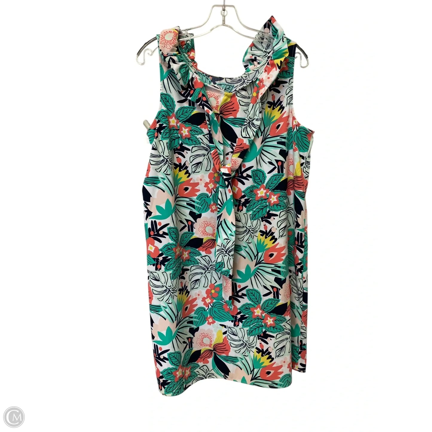 Dress Casual Short By Crown And Ivy In Floral Print, Size: L