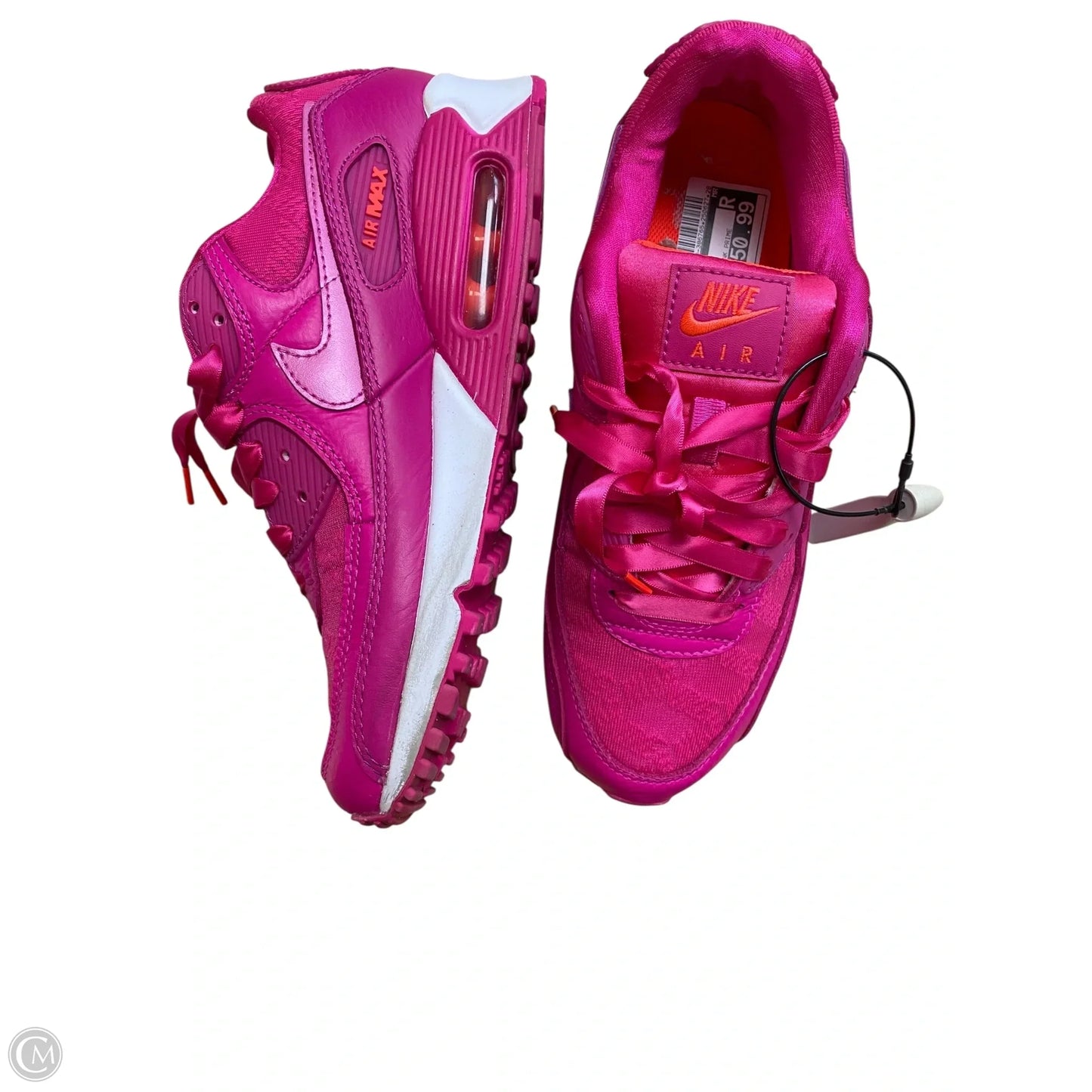Shoes Sneakers By Nike In Orange & Pink, Size: 8.5