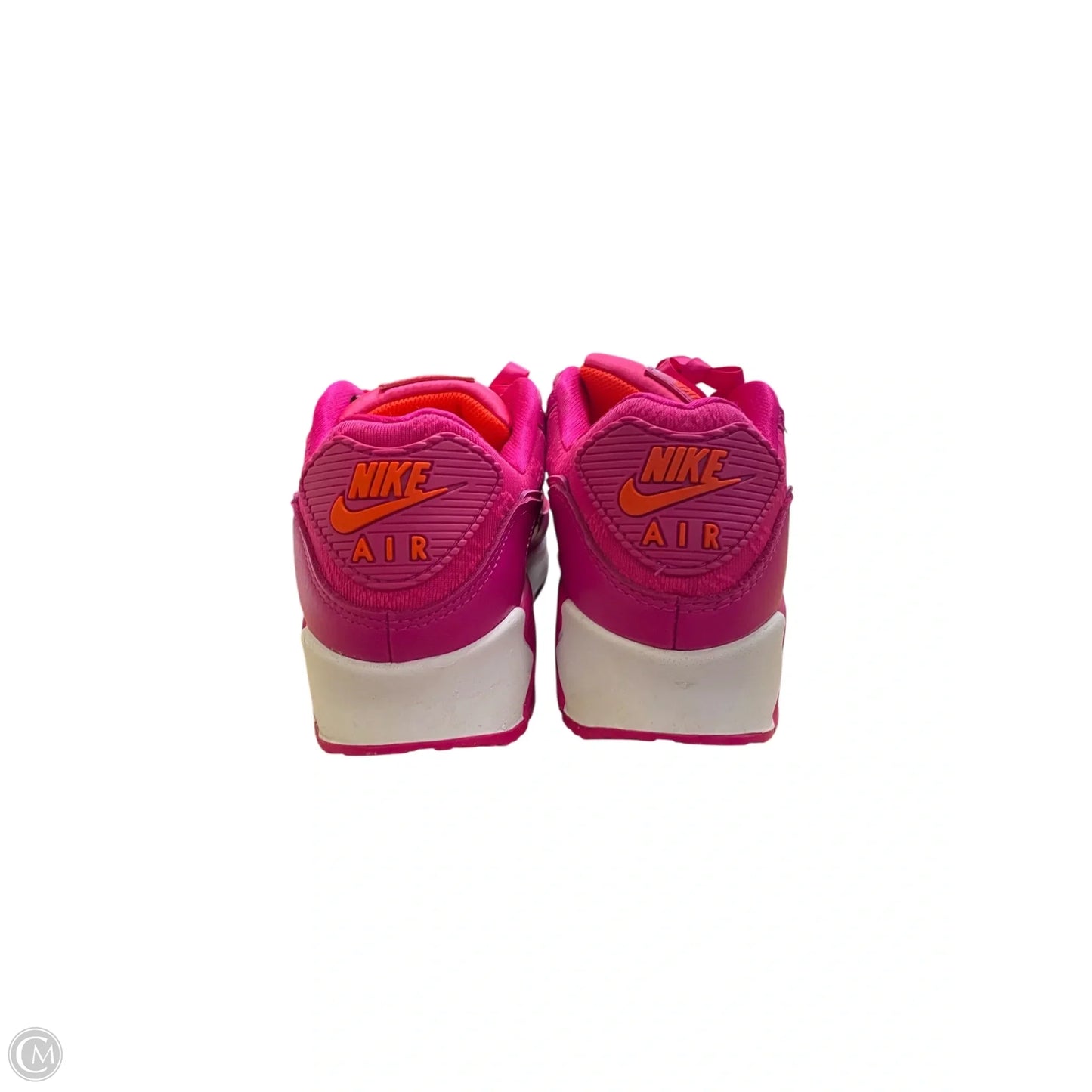 Shoes Sneakers By Nike In Orange & Pink, Size: 8.5