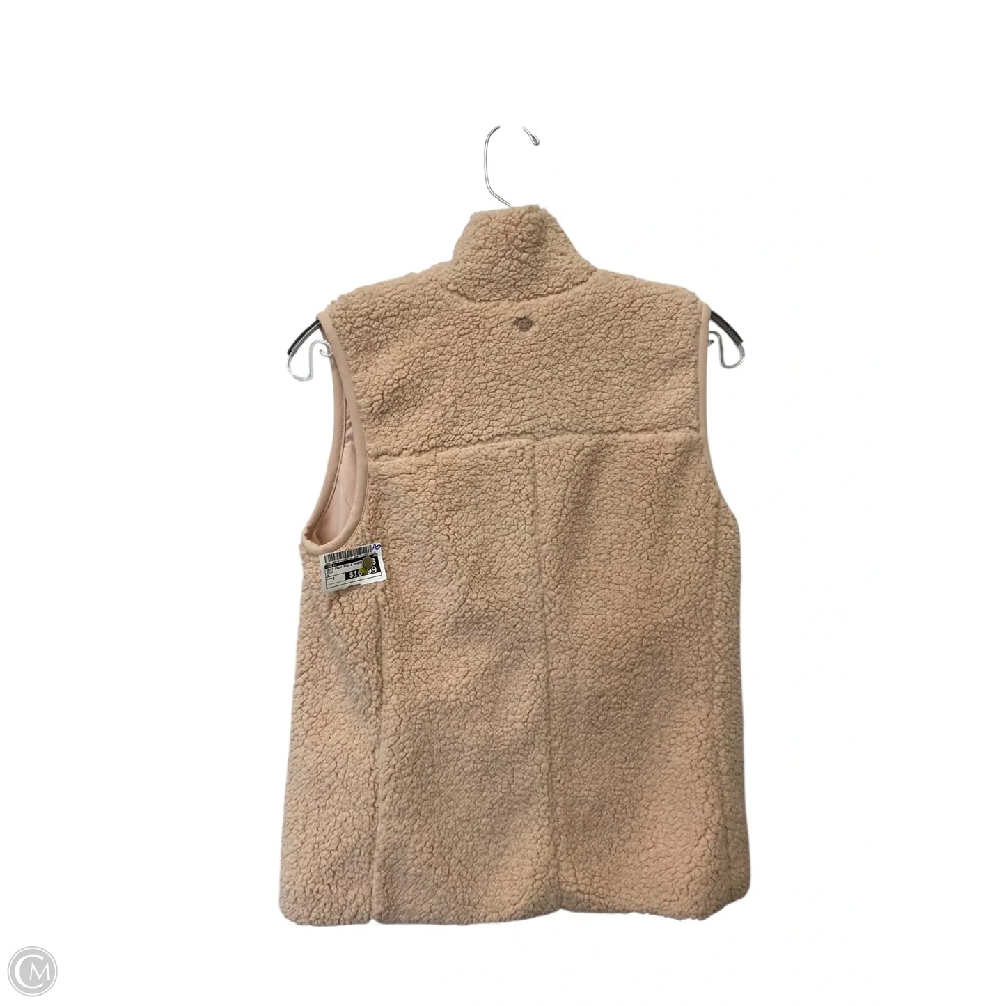 Vest Faux Fur & Sherpa By Calia In Pink, Size: S