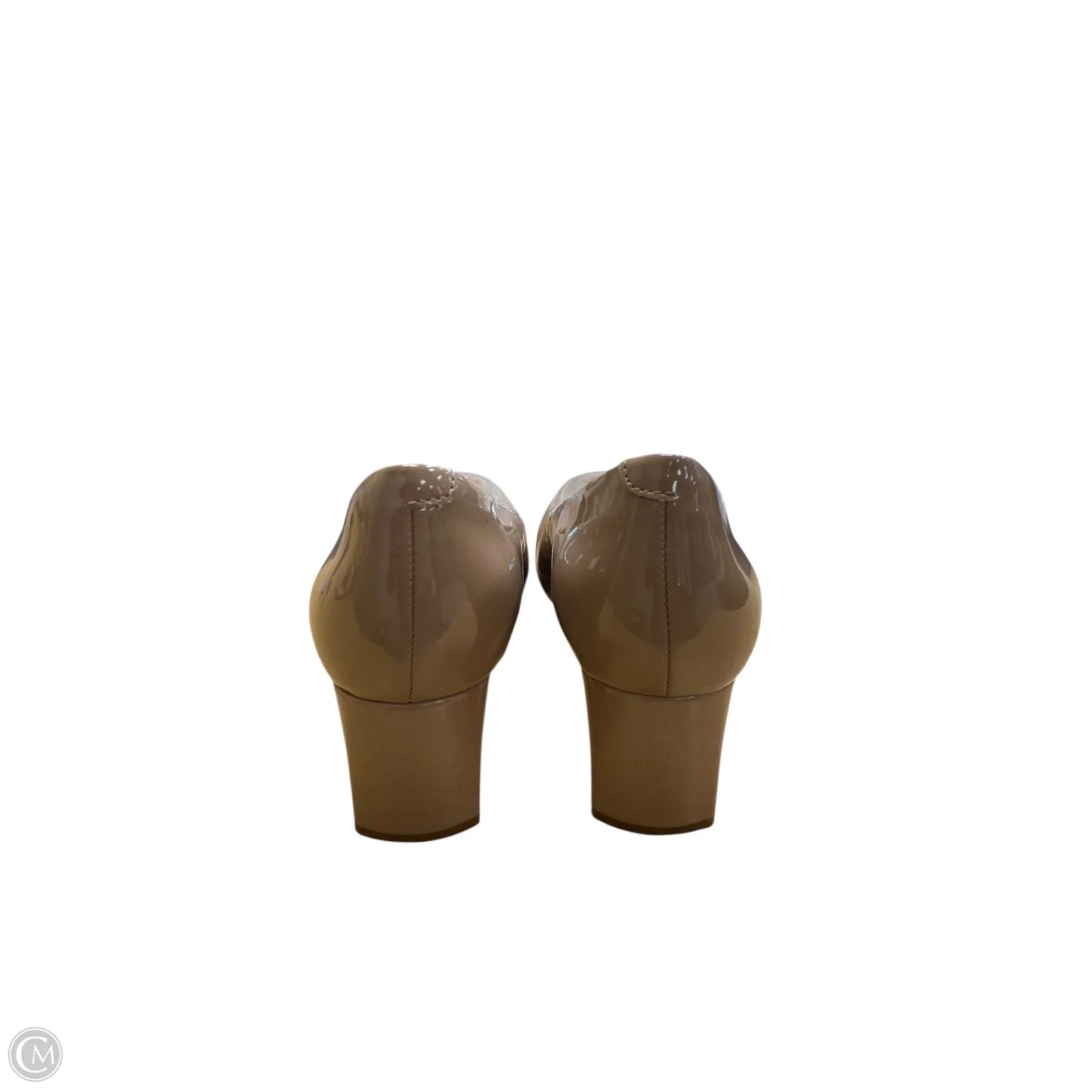 Shoes Heels Block By Clarks In Tan, Size: 6.5