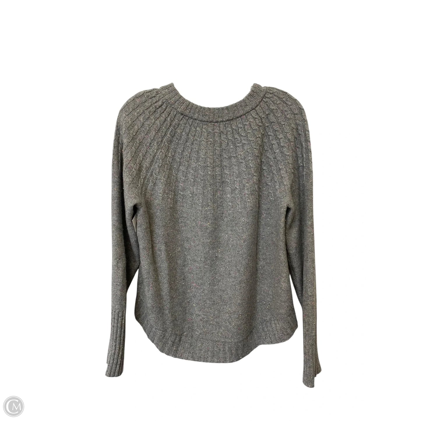 Sweater Designer By Neiman Marcus In Grey, Size: S