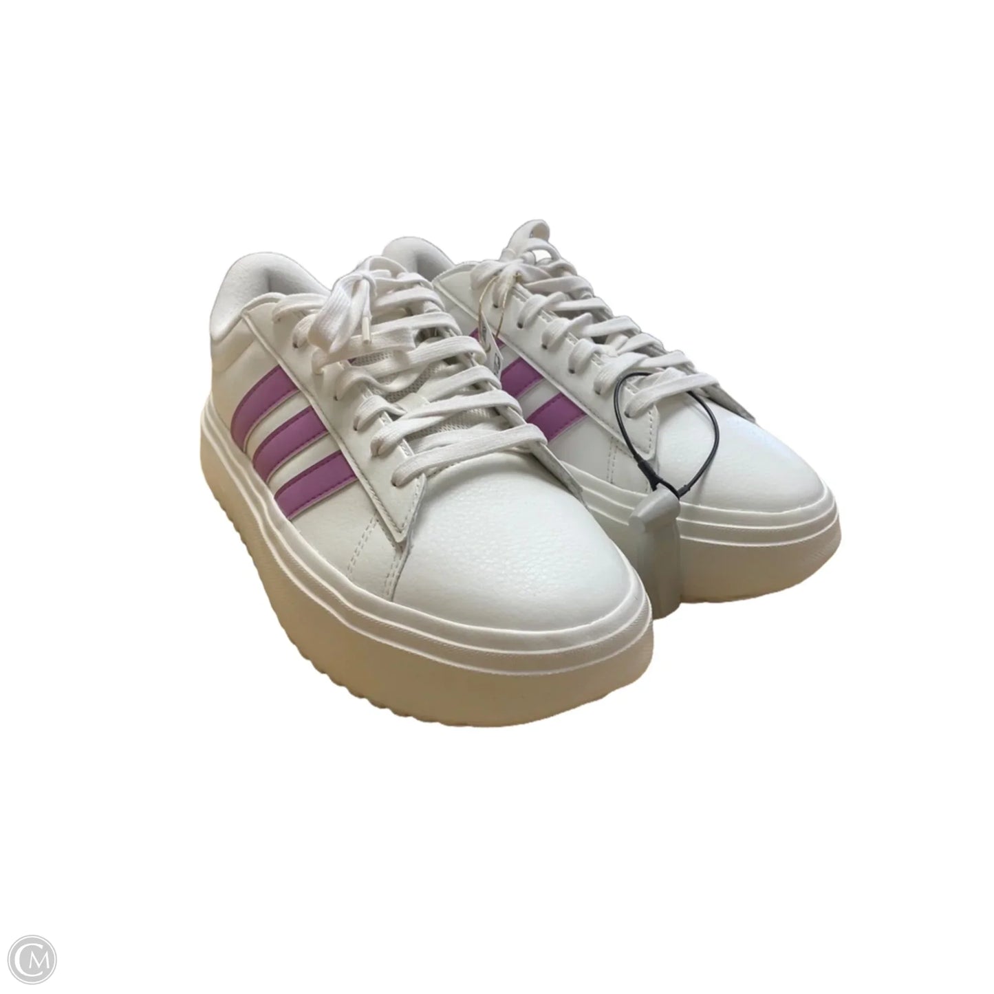 Shoes Sneakers By Adidas In Purple & White, Size: 9.5